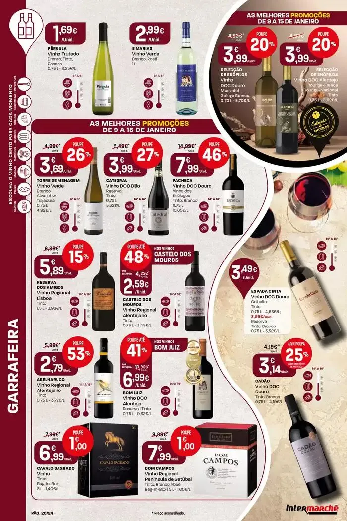 Folheto PREÇOS DAQUI de 9 de janeiro até 15 de janeiro 2025 - Pagina 20