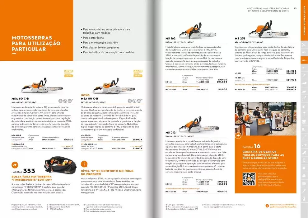 Folheto Catálogo STIHL 2025 de 29 de janeiro até 31 de dezembro 2025 - Pagina 27