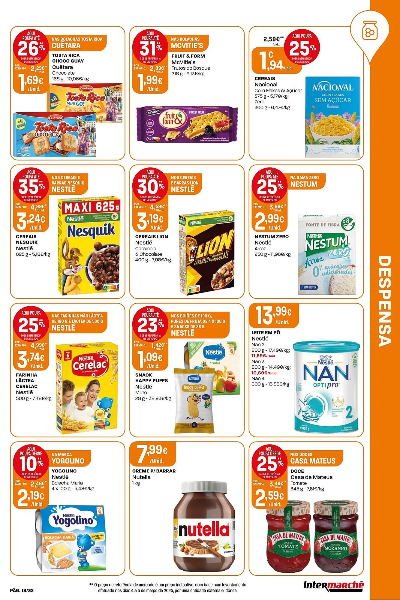 Folheto Folheto Intermarché de 10 de abril até 20 de abril 2025 - Pagina 19