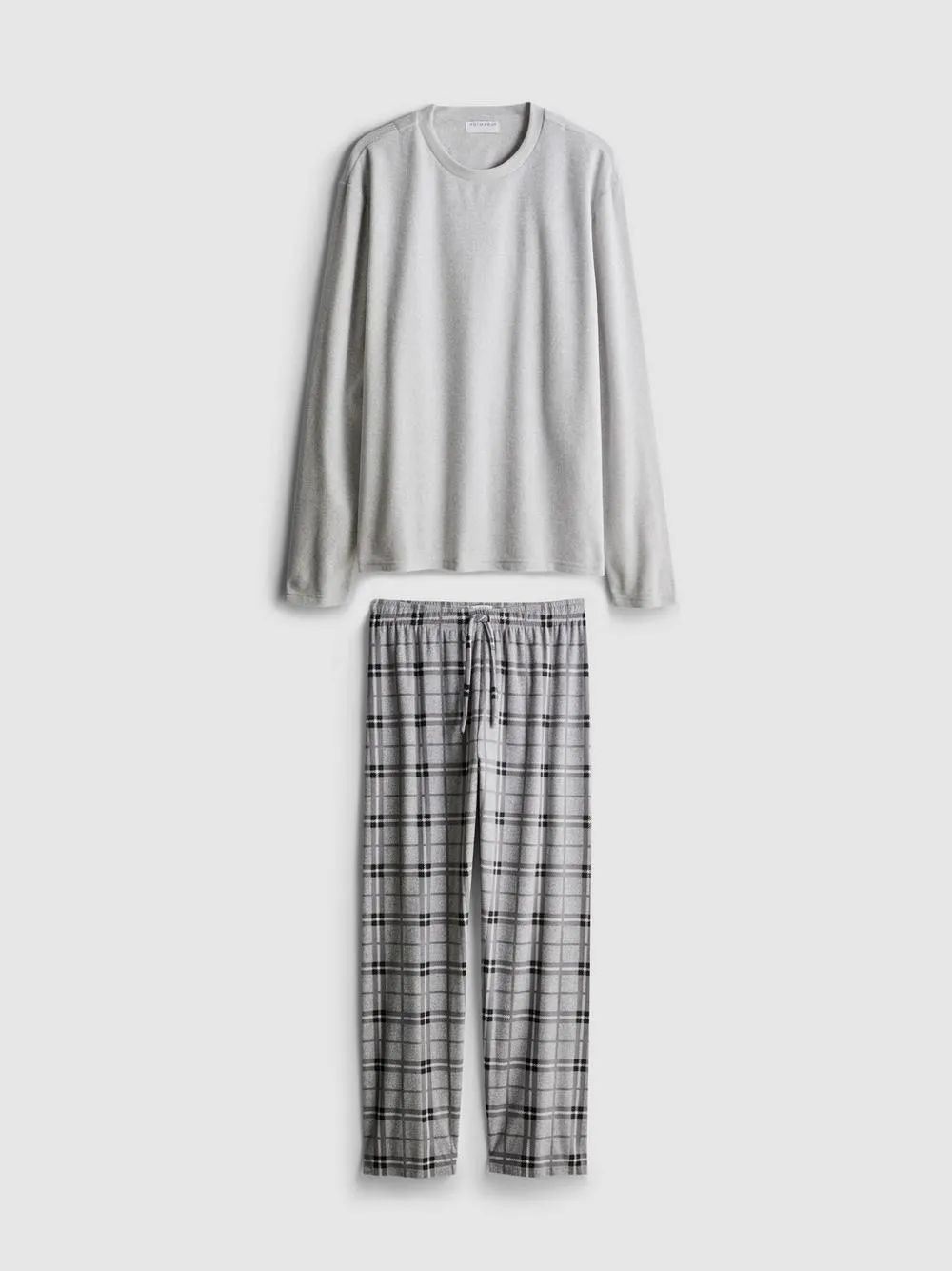 Pijama xadrez escovado