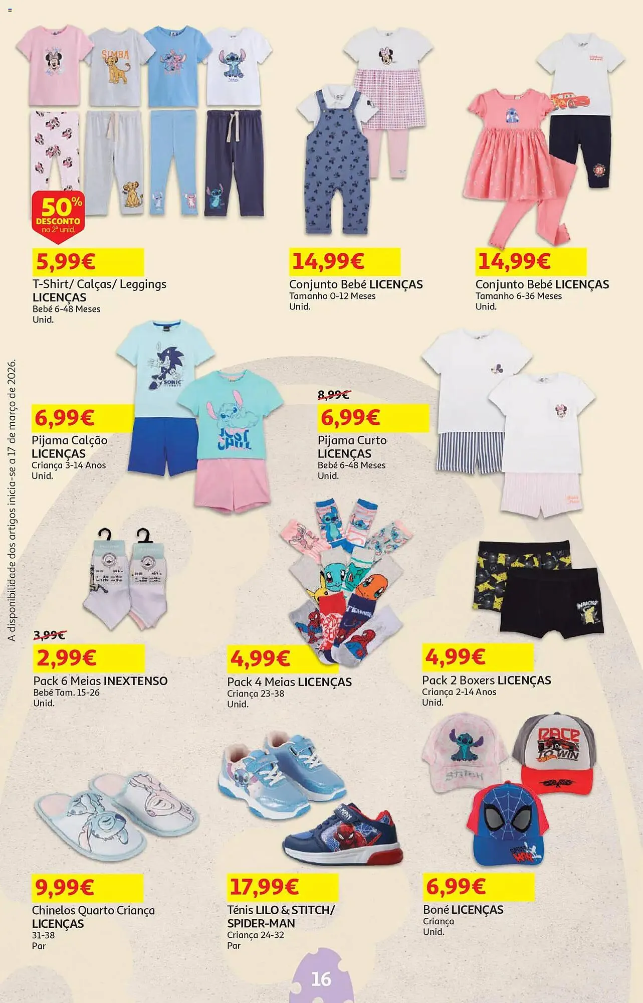 Folheto Folheto Auchan de 13 de março até 25 de março 2026 - Pagina 16