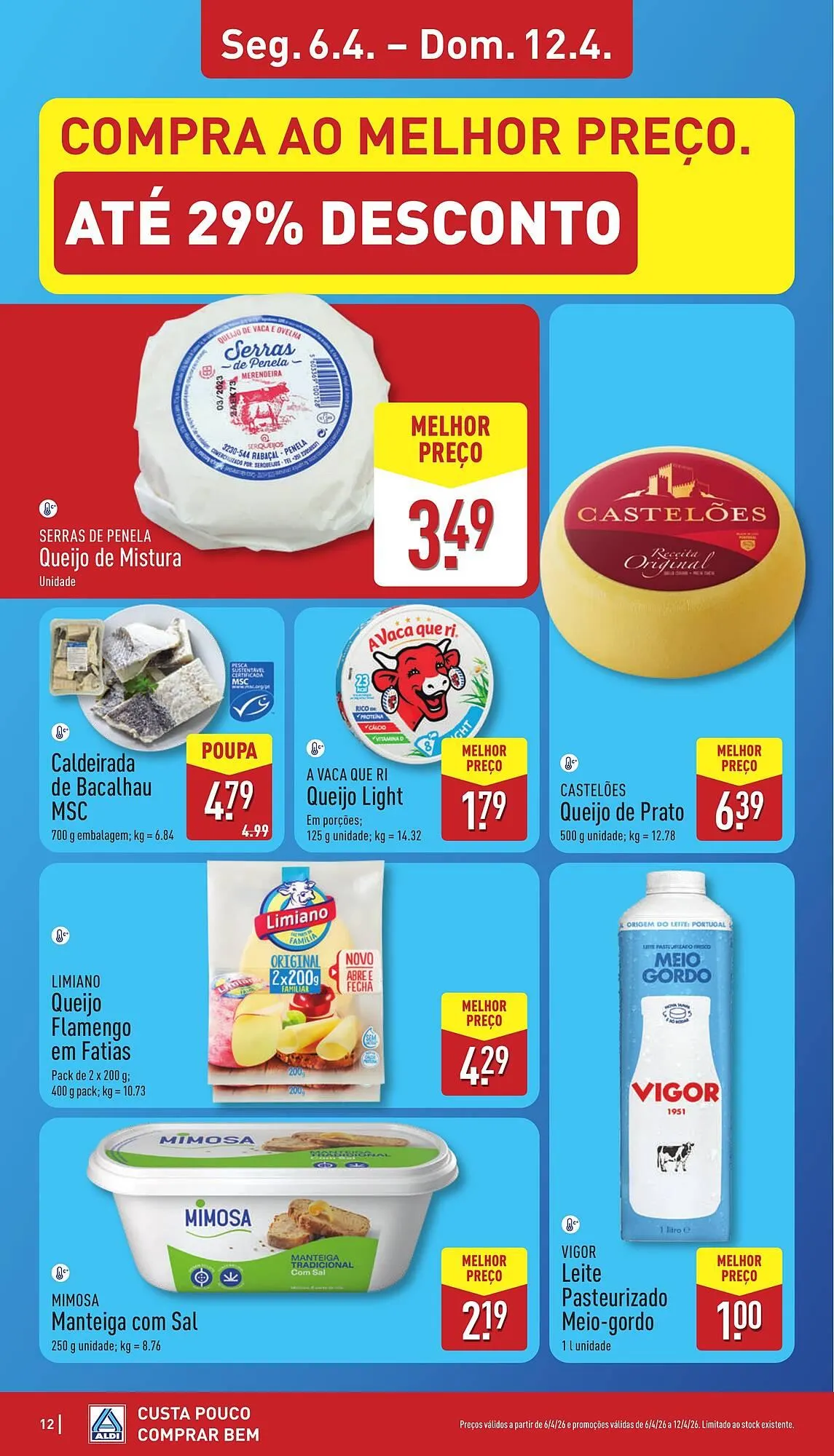 Folheto Folheto ALDI de 6 de abril até 12 de abril 2026 - Pagina 12