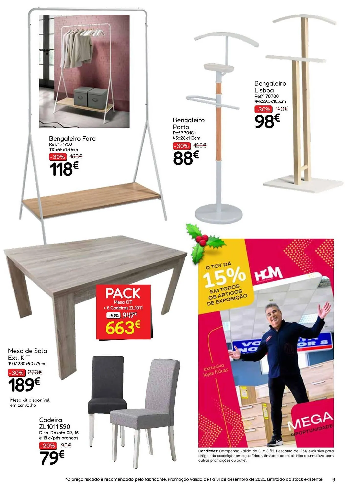 Folheto Folheto Hiper Centro do Móvel de 4 de dezembro até 31 de dezembro 2025 - Pagina 9