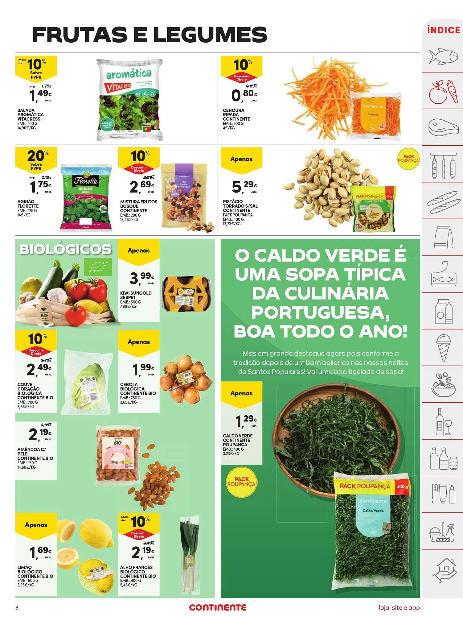 Folheto Folheto Continente de 10 de junho até 16 de junho 2025 - Pagina 9