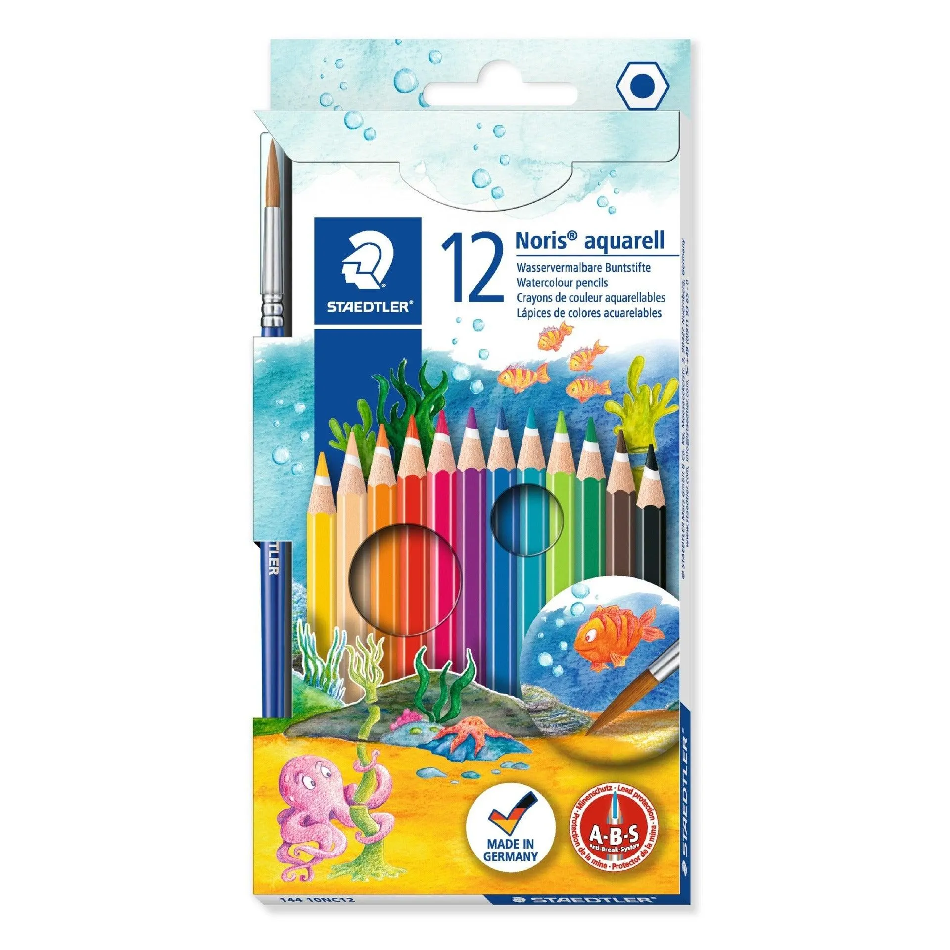 Lapis Cor Aquarel Noris Club 12 unidades