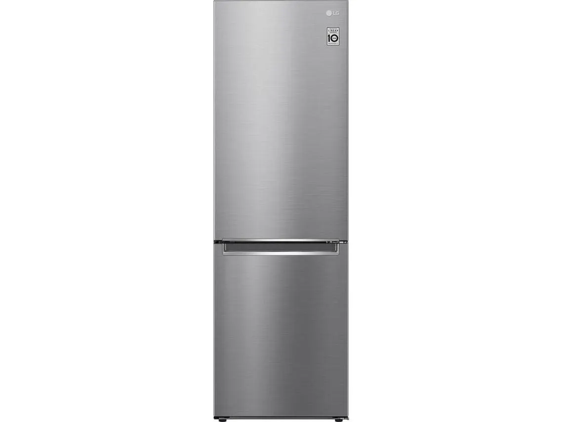 Frigorífico Combinado LG GBB71PZVCN (No Frost - 186 cm - 341 L - Cinzento)