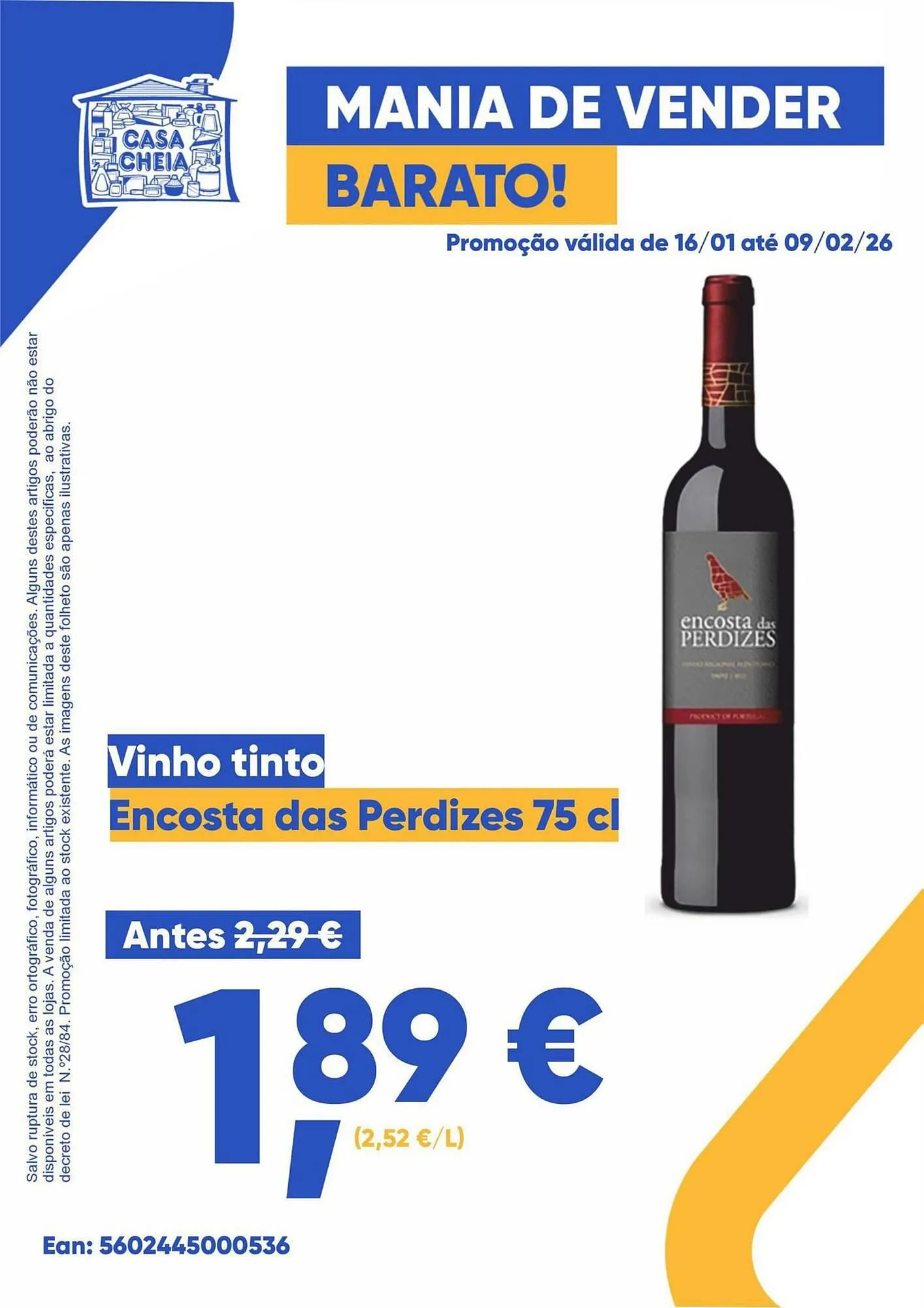 Folheto Folheto Casa Cheia de 16 de janeiro até 9 de fevereiro 2026 - Pagina 2