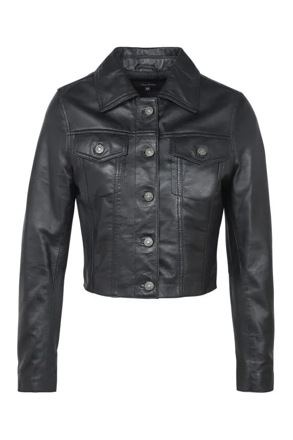 Blusão em pele Francisca
