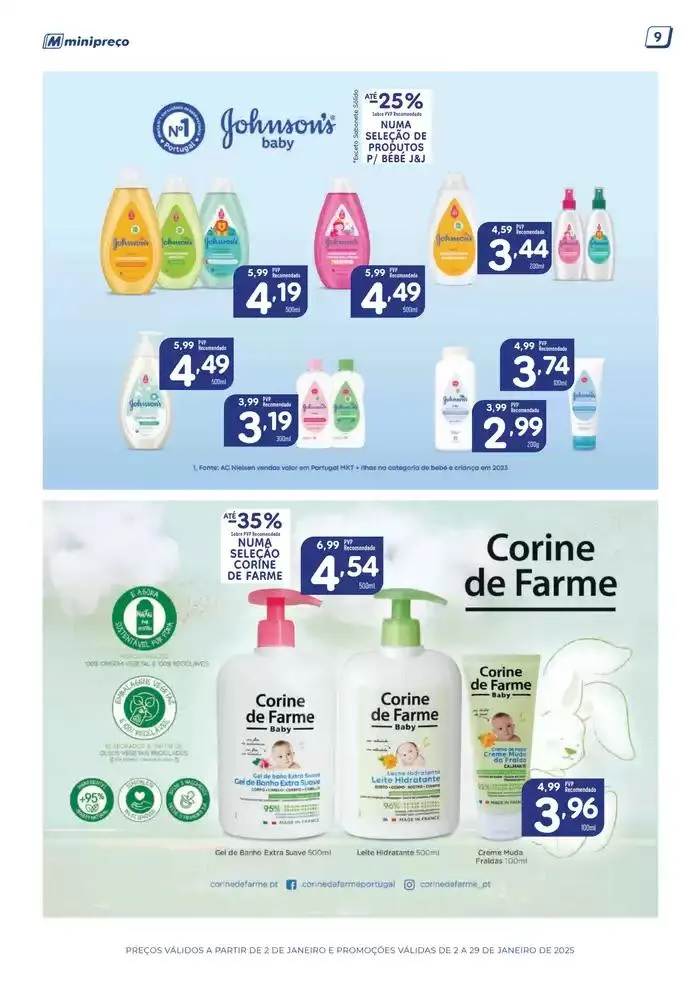 Folheto Folhetos Grandes Marcas Janeiro de 3 de janeiro até 29 de janeiro 2025 - Pagina 9