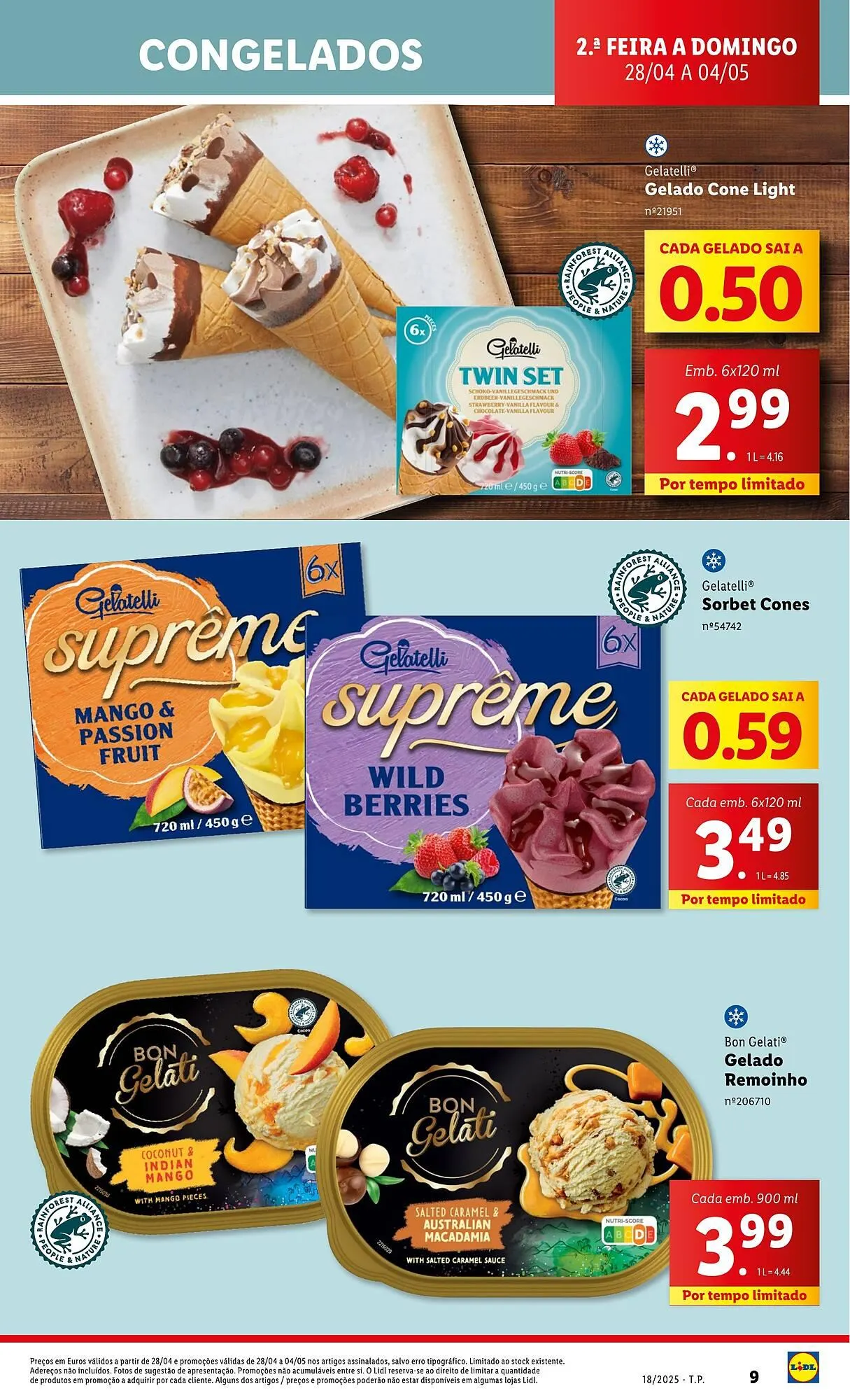 Folheto Folheto Lidl de 28 de abril até 4 de maio 2025 - Pagina 9