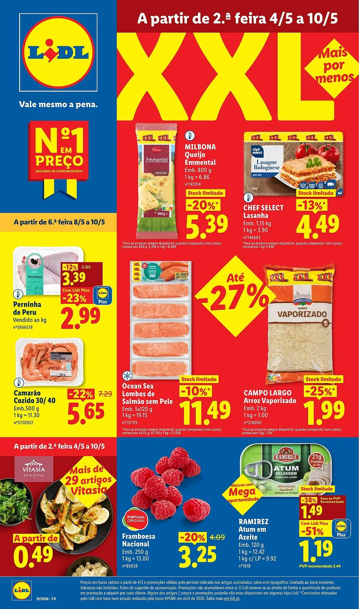 Folheto Folheto Lidl de 4 de maio até 10 de maio 2026 - Pagina 1