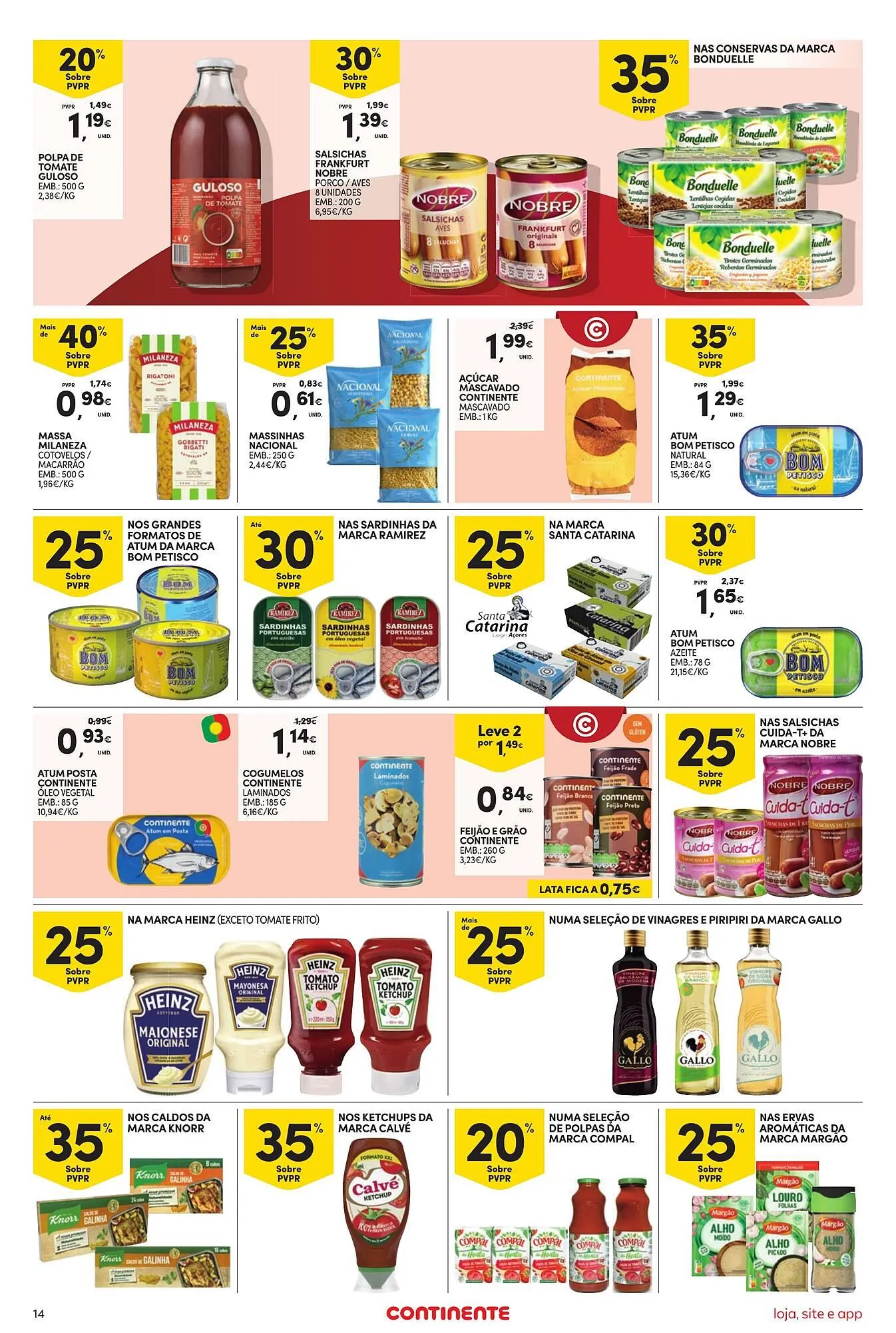 Folheto Folheto Continente Bom dia de 13 de maio até 19 de maio 2025 - Pagina 14