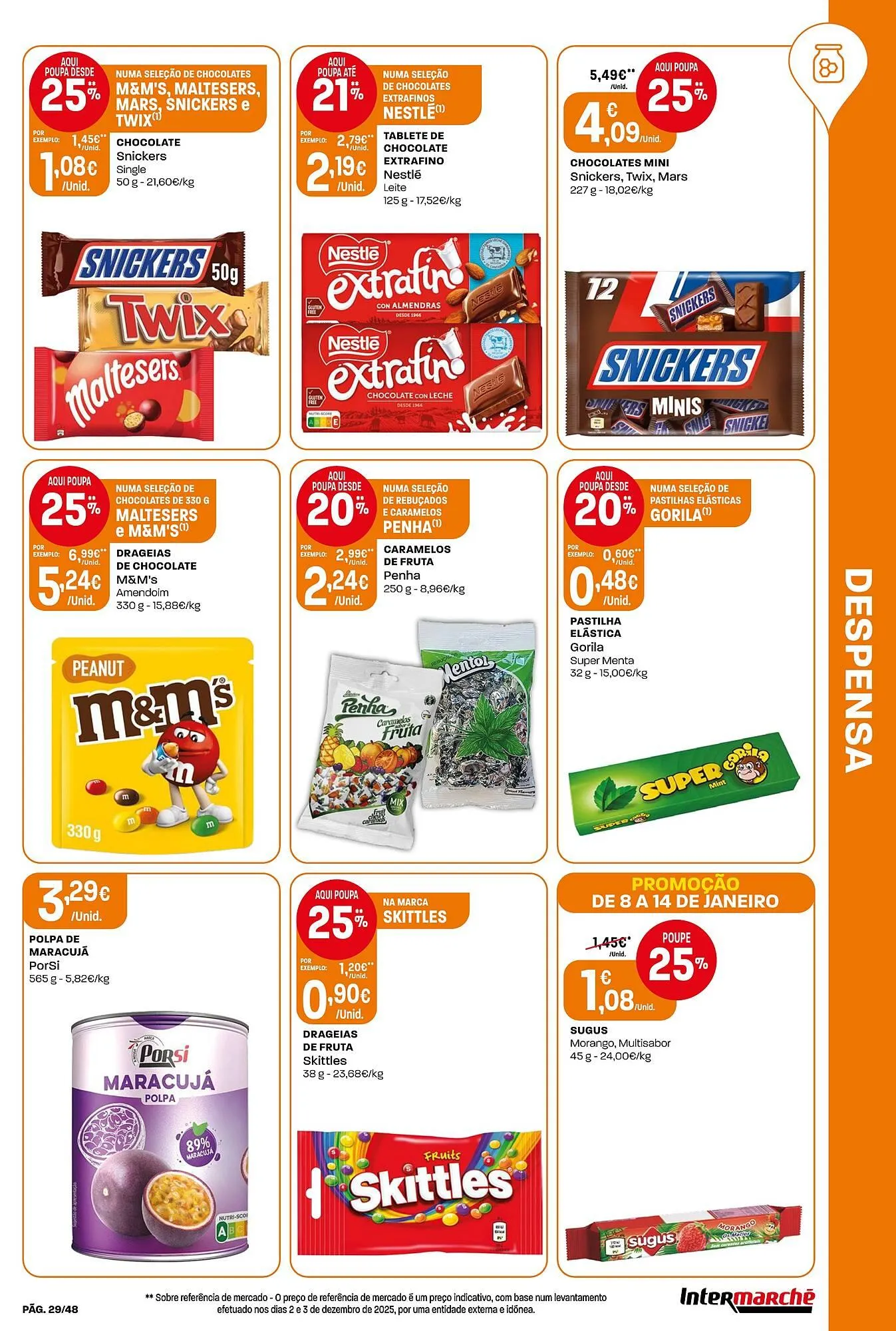 Folheto Folheto Intermarché de 8 de janeiro até 14 de janeiro 2026 - Pagina 29