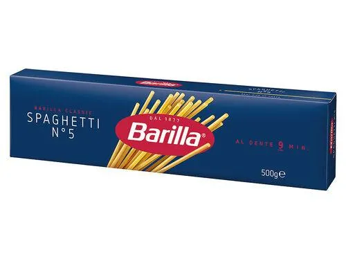 spaghetti barilla número 5 500g