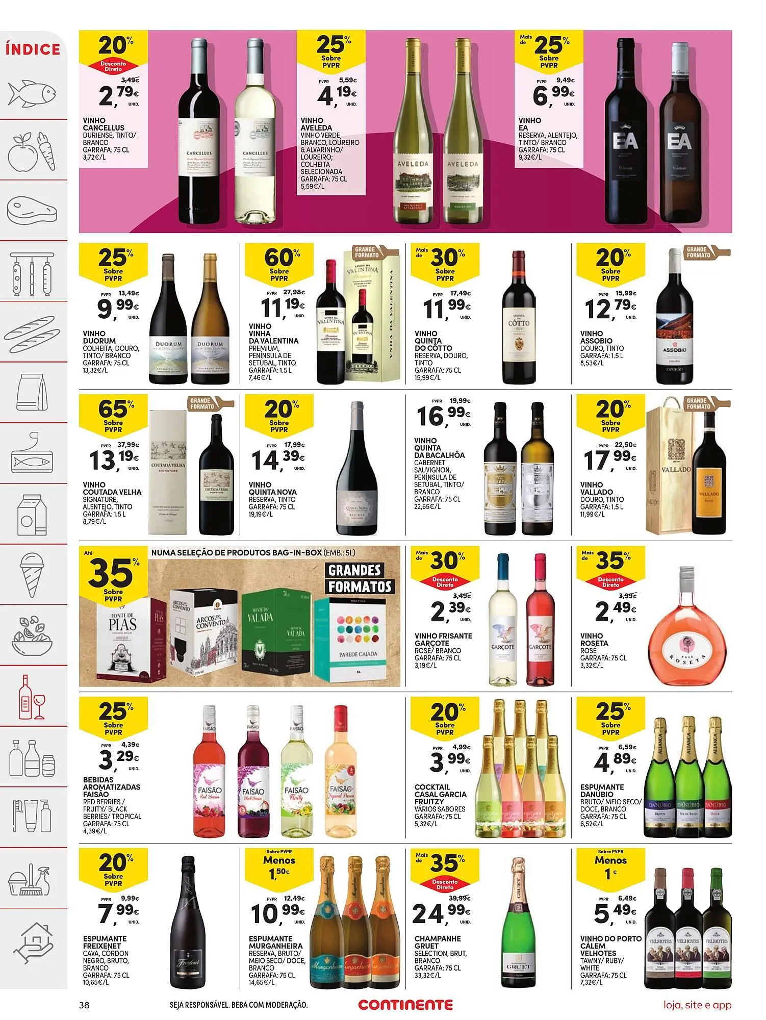 Folheto Folheto Continente de 17 de março até 23 de março 2026 - Pagina 38