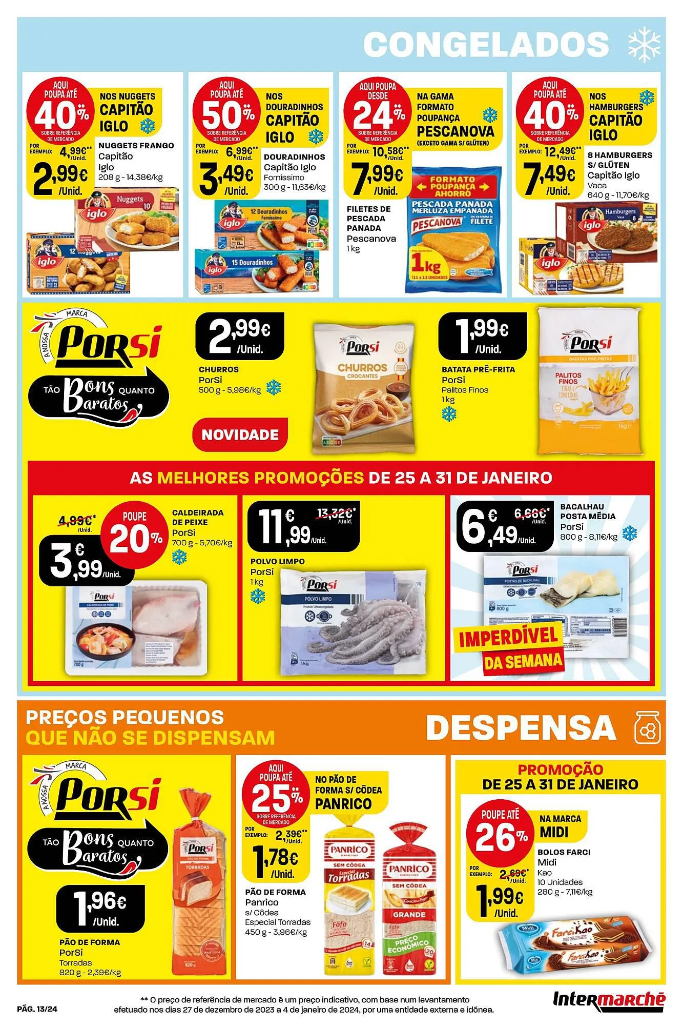 Folheto Folheto Intermarché de 25 de janeiro até 31 de janeiro 2024 - Pagina 13