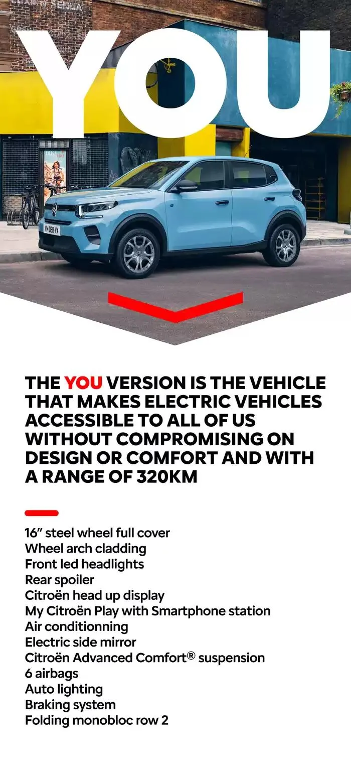 Folheto Citroen Novo ë-c3 de 18 de novembro até 18 de novembro 2025 - Pagina 12