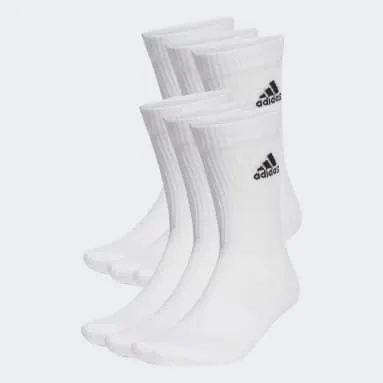 Meias de Cano Médio Acolchoadas Sportswear – 6 pares