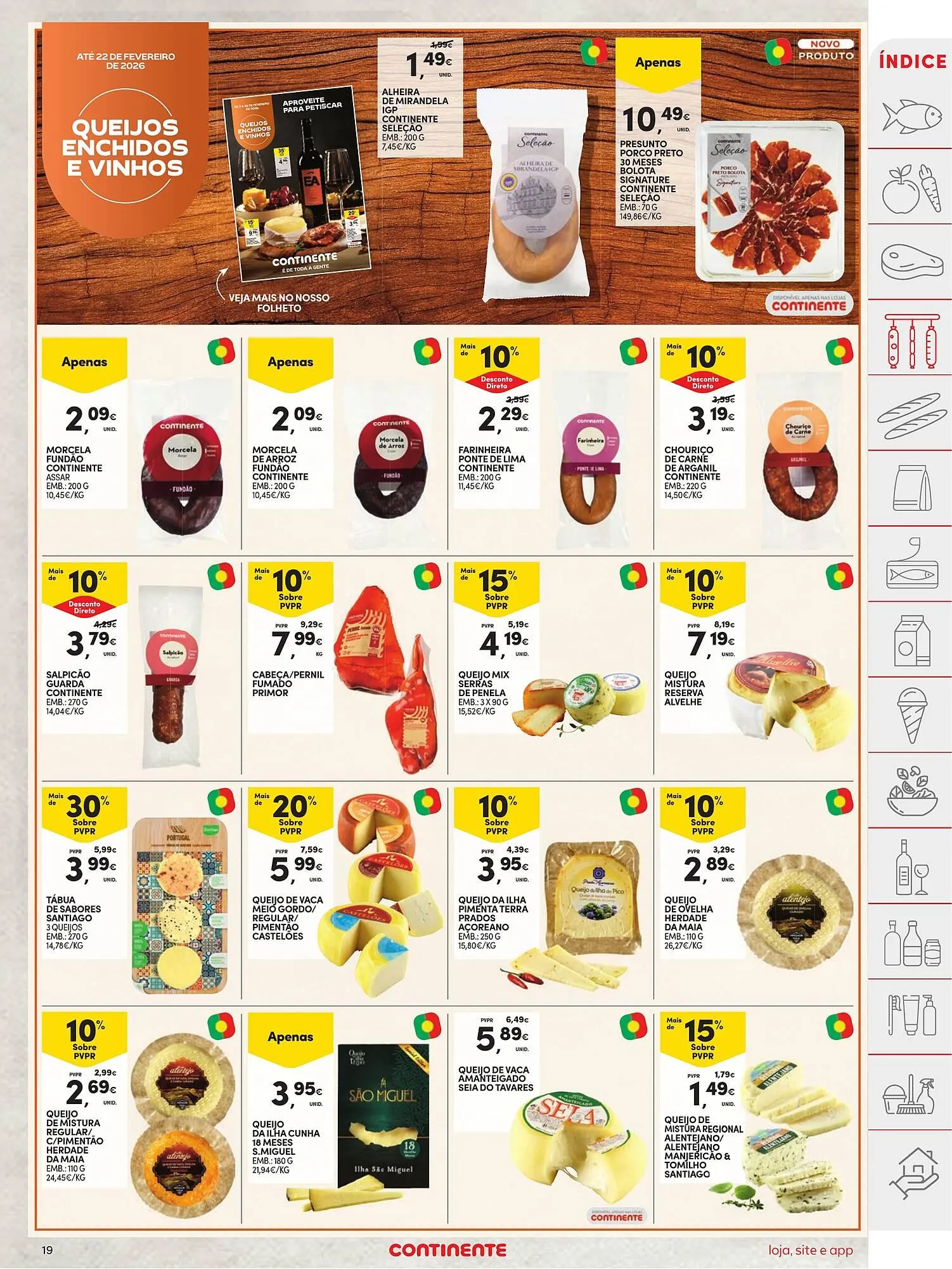 Folheto Folheto Continente de 17 de fevereiro até 23 de fevereiro 2026 - Pagina 19