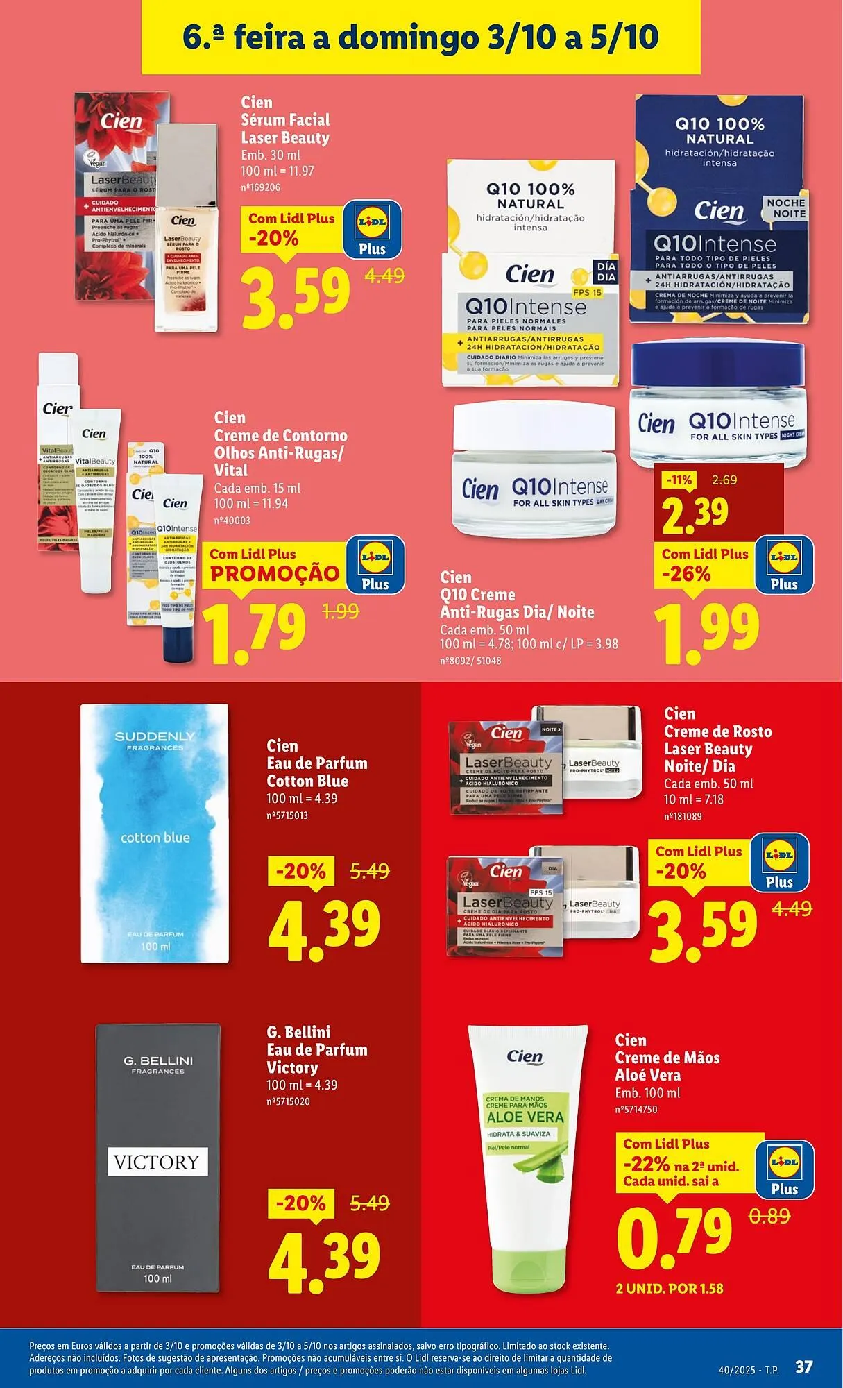 Folheto Folheto Lidl de 29 de setembro até 5 de outubro 2025 - Pagina 37