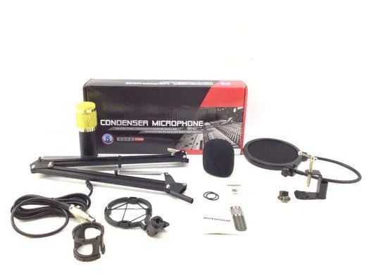 microfone vocalista sem marca bm-800