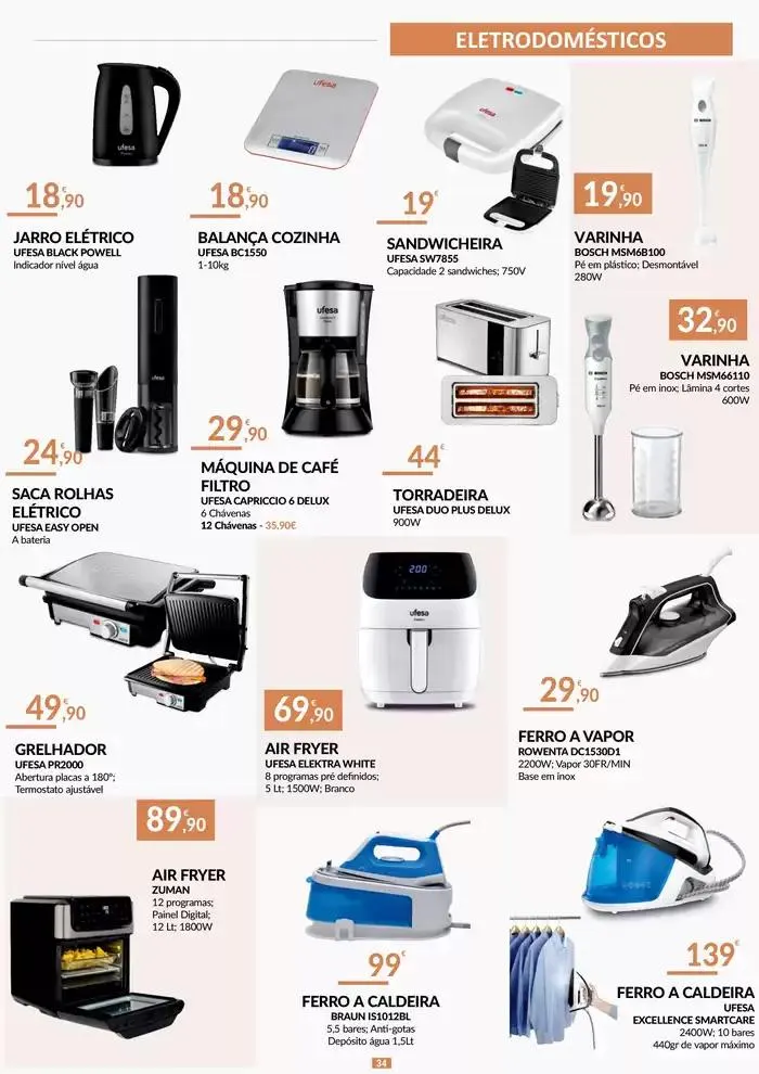 Folheto Folheto Aquecimento Brico Lordelo de 22 de outubro até 20 de janeiro 2025 - Pagina 34