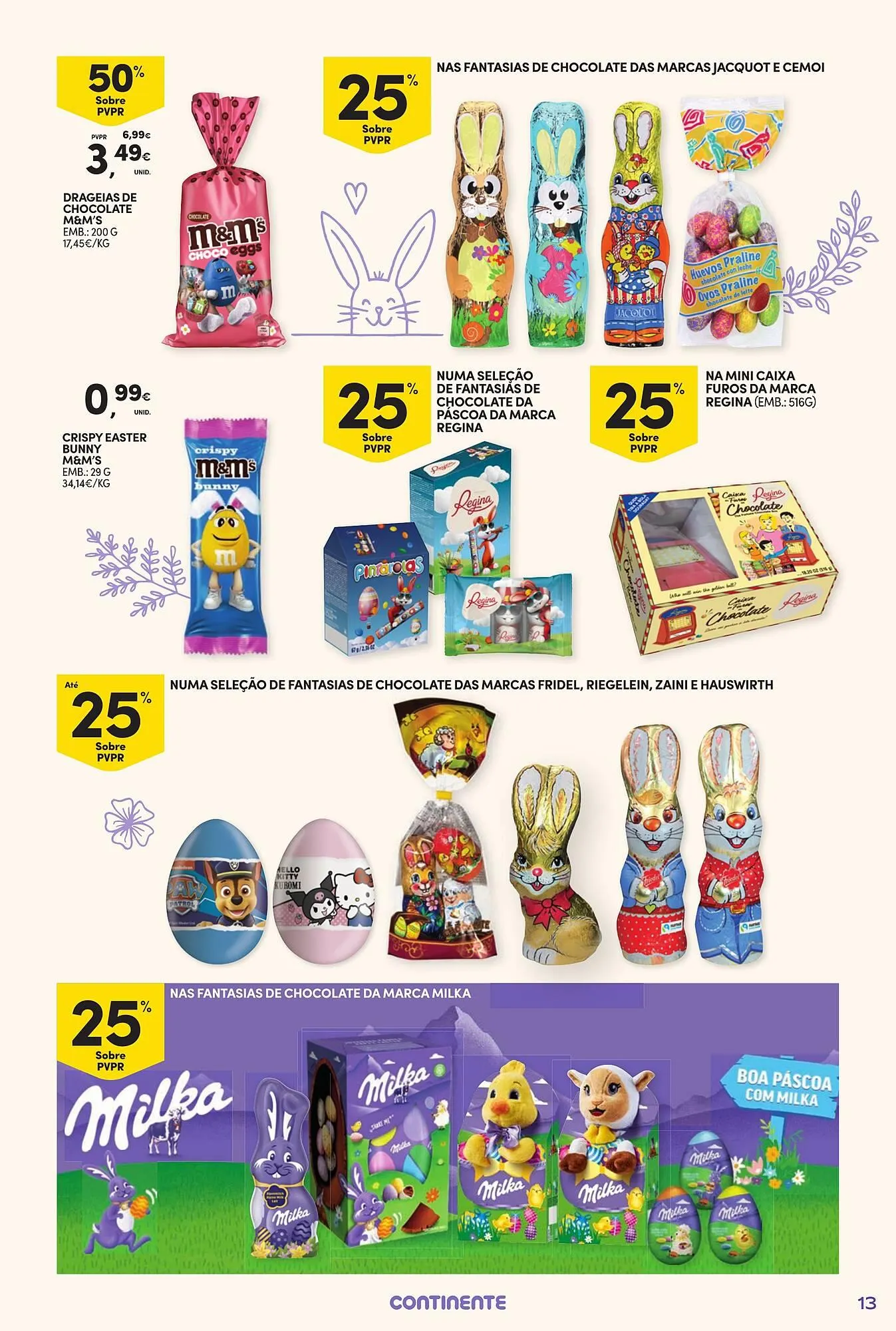 Folheto Folheto Continente de 17 de março até 5 de abril 2026 - Pagina 13