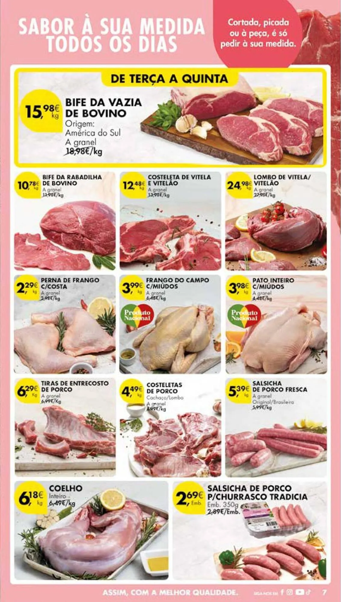 Folheto Folheto Pingo Doce de 15 de julho até 21 de julho 2025 - Pagina 7