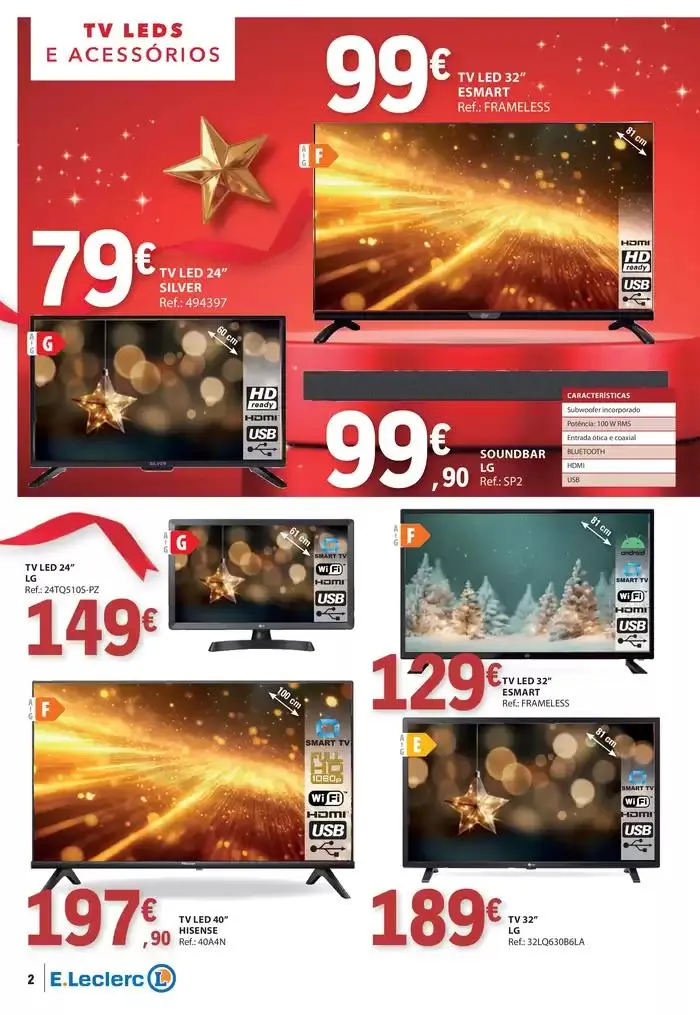 Folheto Presentes de Natal Casa e Tecnologia de 26 de novembro até 24 de dezembro 2024 - Pagina 2