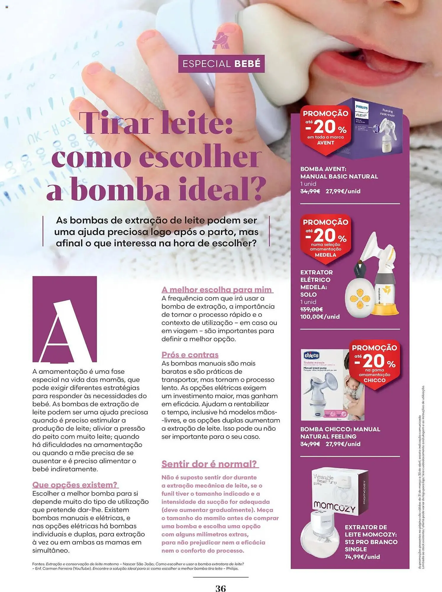 Folheto Folheto Auchan de 1 de abril até 1 de maio 2026 - Pagina 36