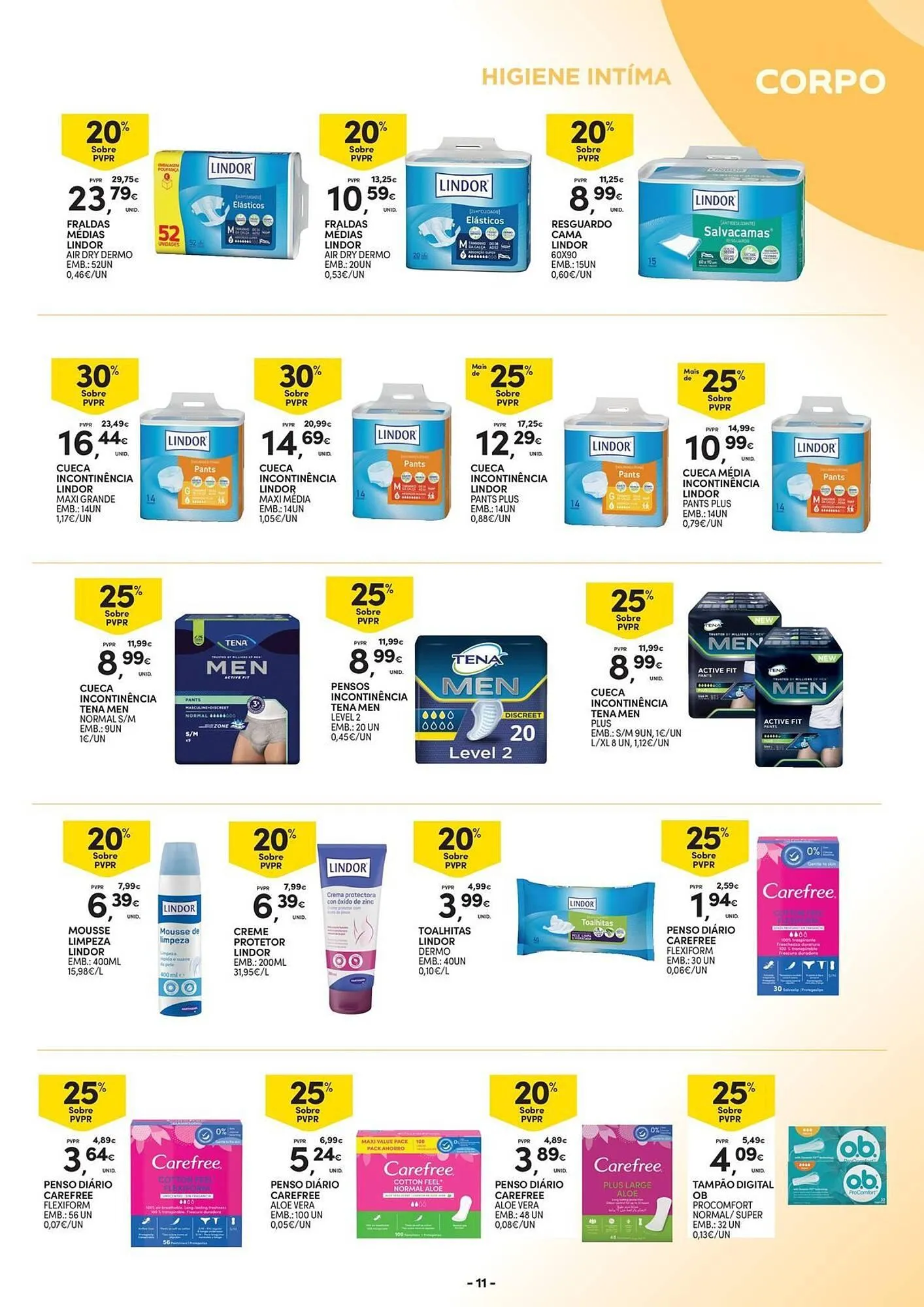 Folheto Folheto Continente de 4 de abril até 21 de abril 2025 - Pagina 11