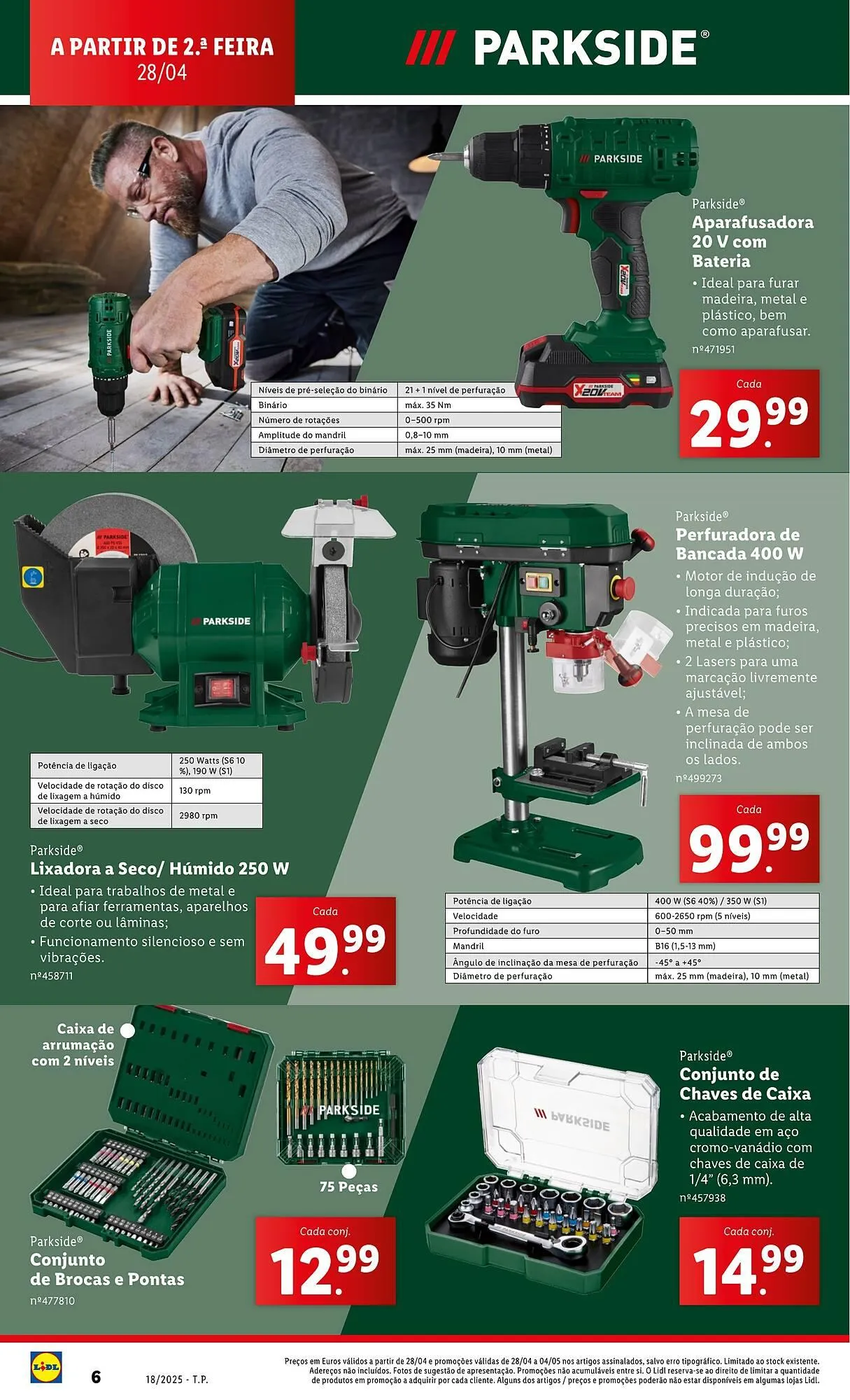 Folheto Folheto Lidl de 28 de abril até 4 de maio 2025 - Pagina 6