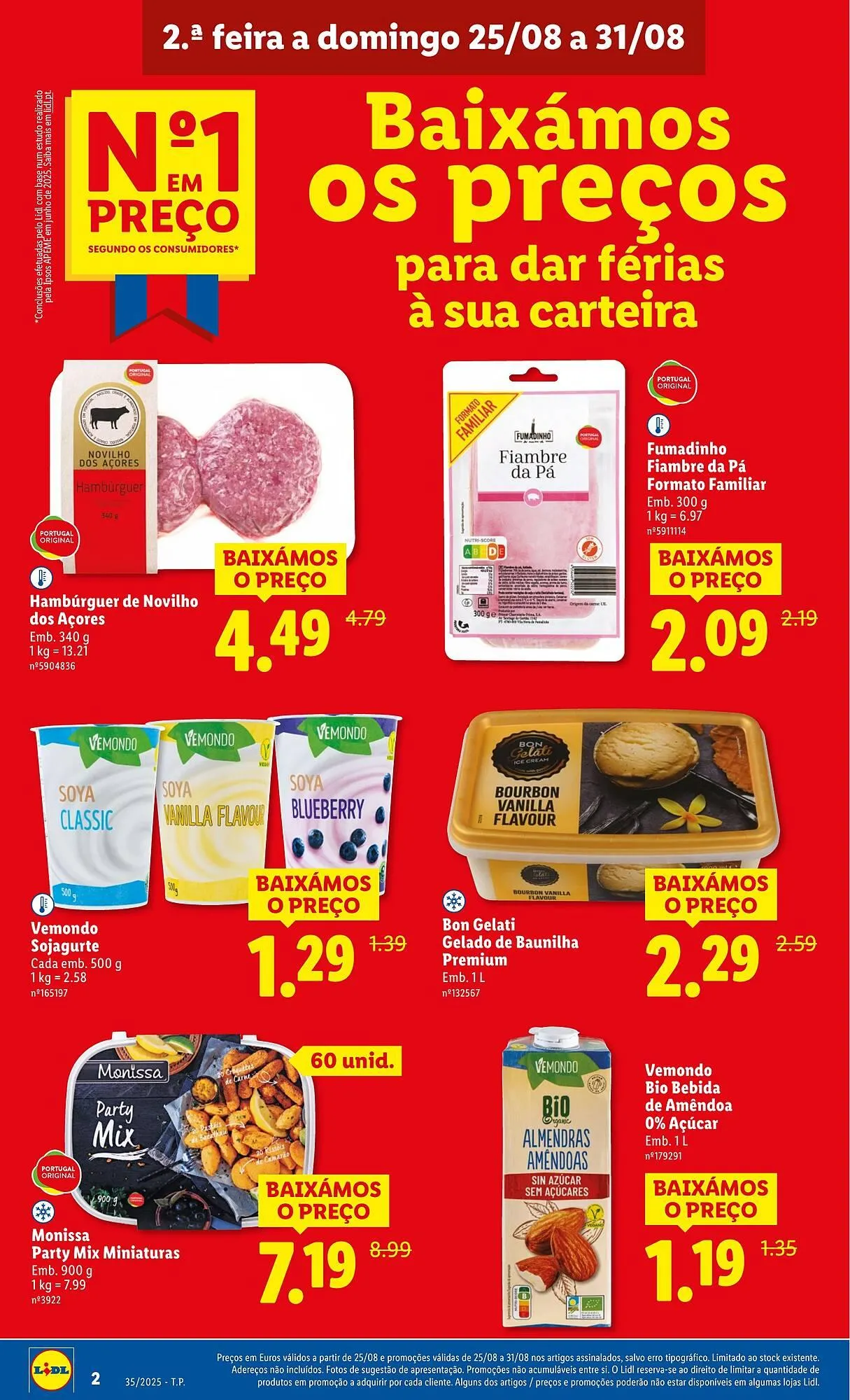 Folheto Folheto Lidl de 25 de agosto até 31 de agosto 2025 - Pagina 2