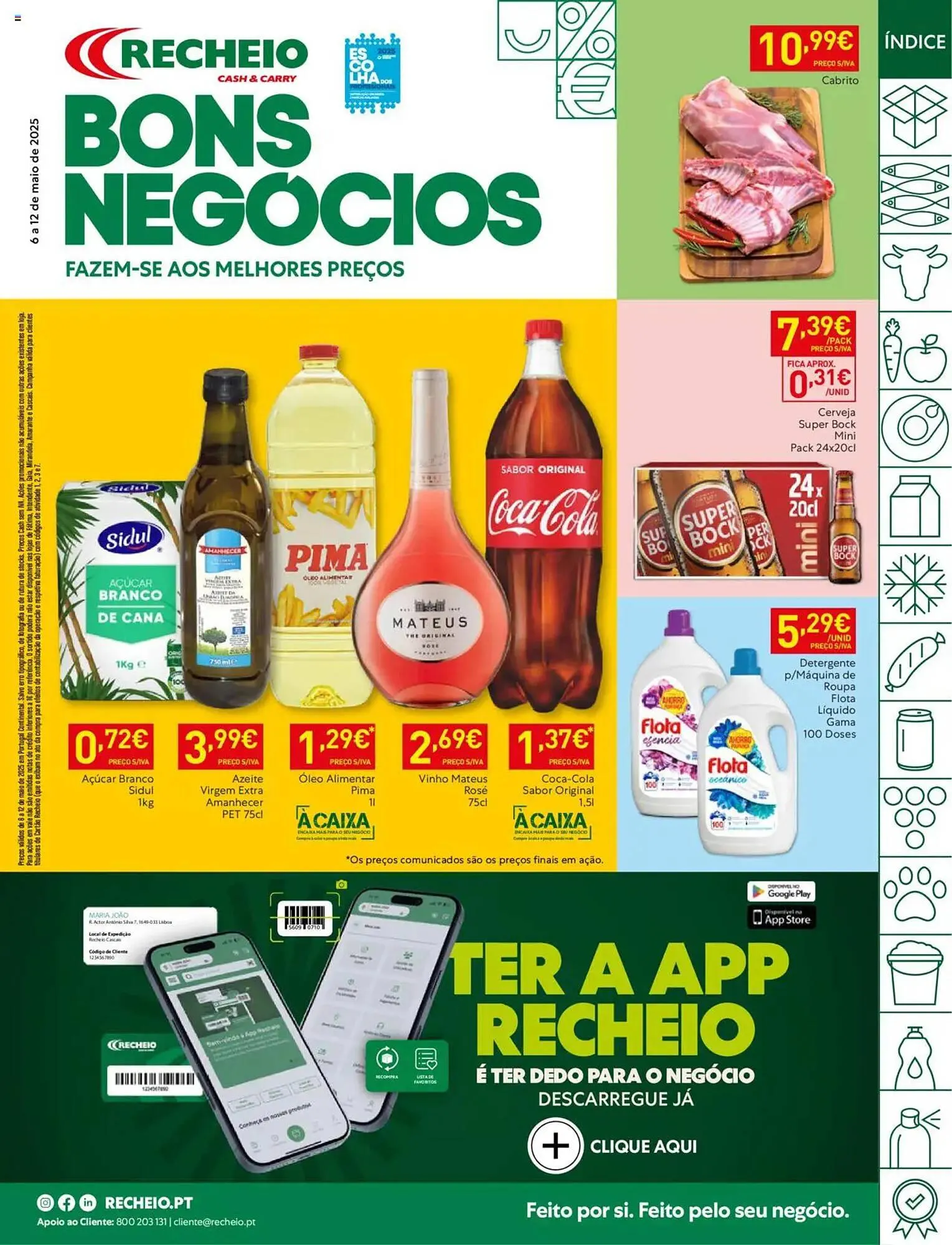 Folheto Folheto Recheio de 6 de maio até 12 de maio 2025 - Pagina 1