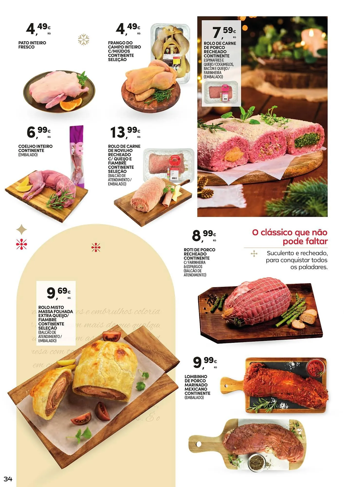 Folheto Folheto Continente de 18 de novembro até 24 de dezembro 2025 - Pagina 34
