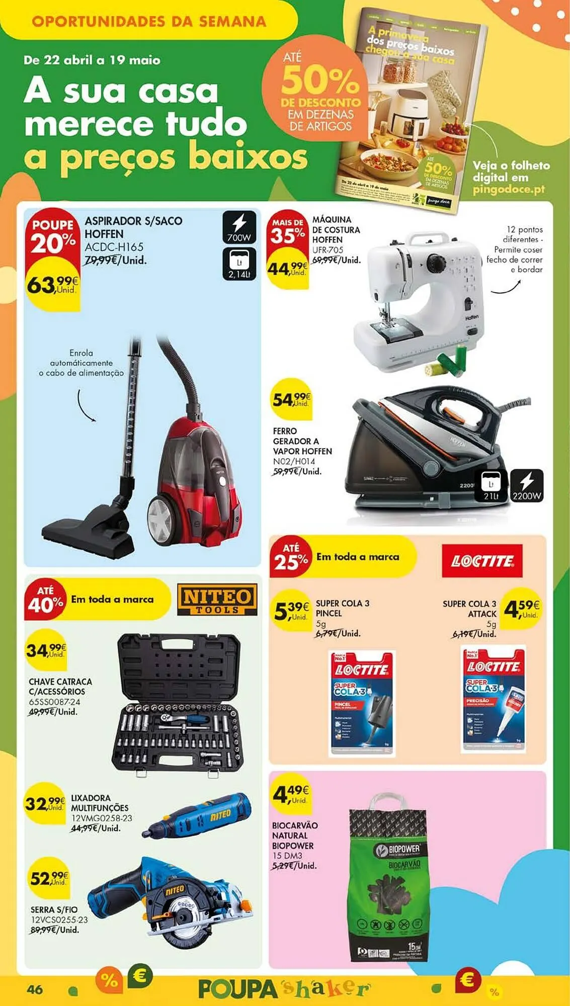 Folheto Folheto Pingo Doce de 22 de abril até 28 de abril 2025 - Pagina 50