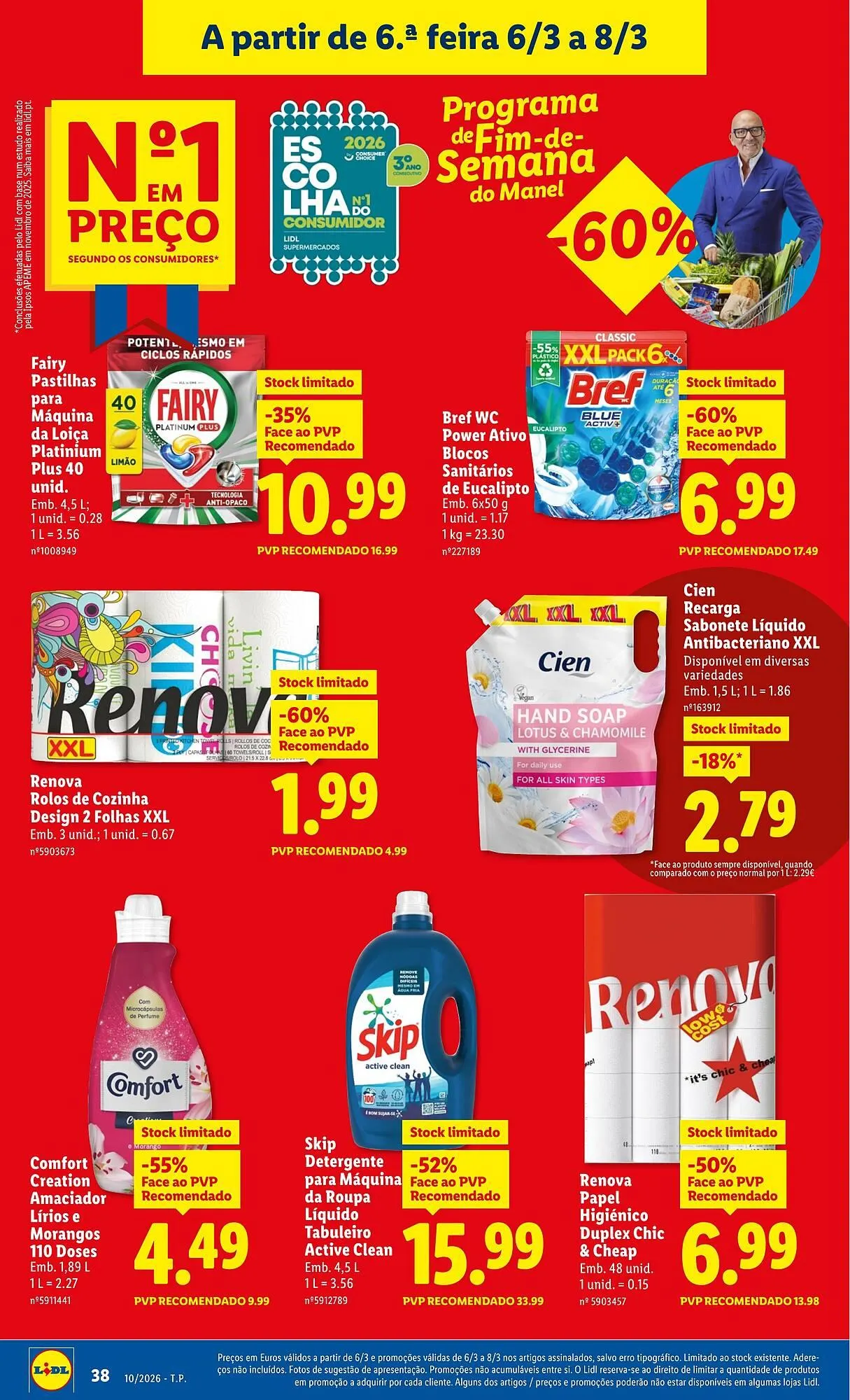 Folheto Folheto Lidl de 2 de março até 8 de março 2026 - Pagina 38