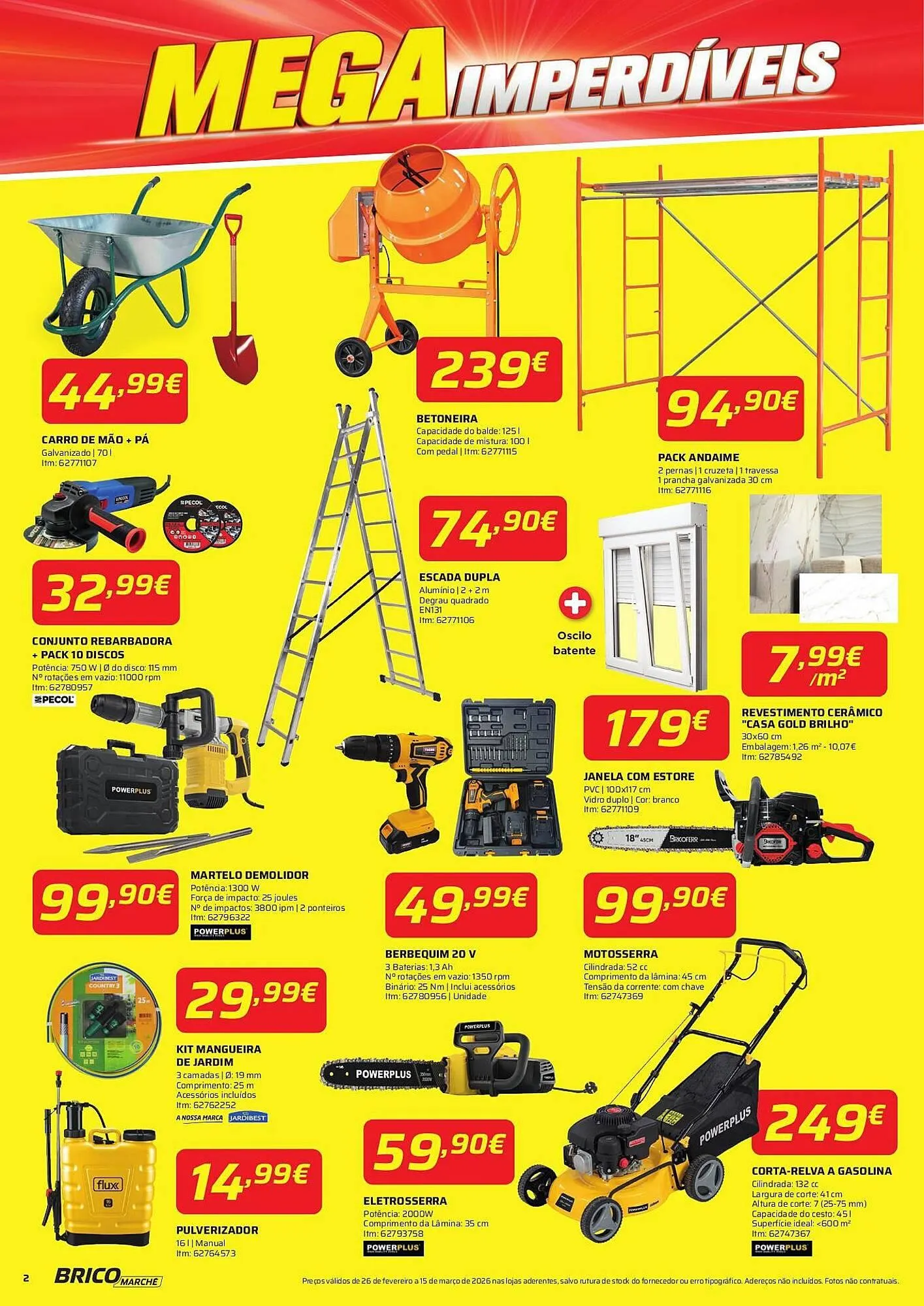 Folheto Folheto Bricomarché de 26 de fevereiro até 15 de março 2026 - Pagina 2