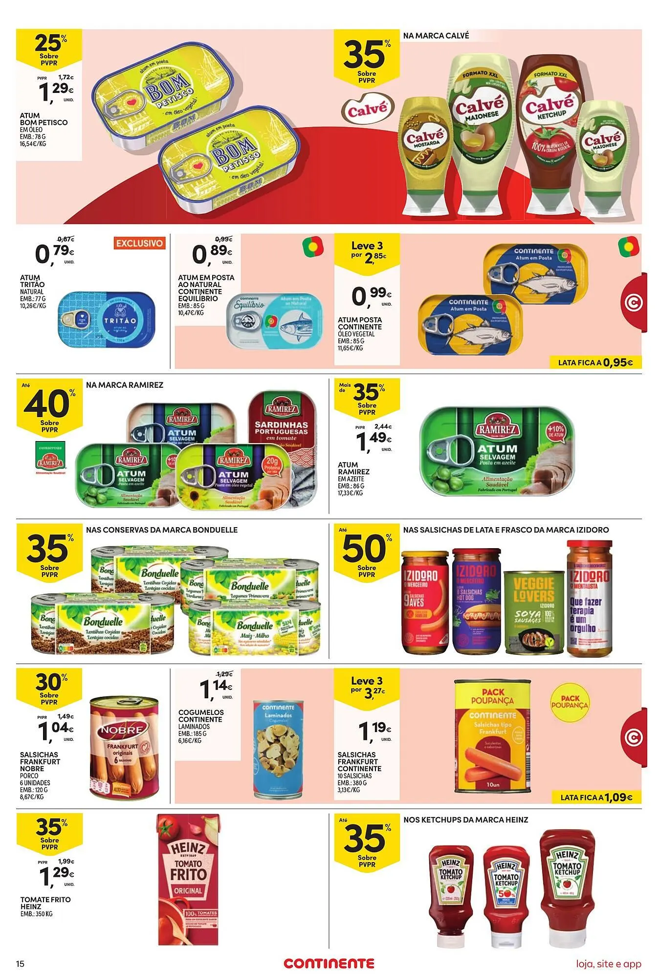 Folheto Folheto Continente Bom dia de 30 de setembro até 6 de outubro 2025 - Pagina 15