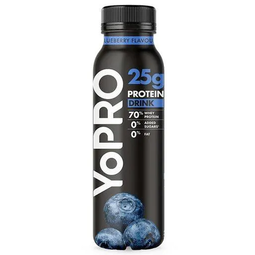 YOPRO Iogurte Líquido Proteína Mirtilo 300 g