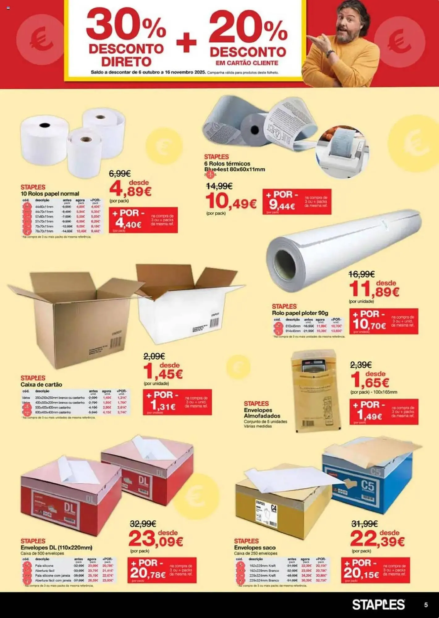 Folheto Folheto Staples de 29 de setembro até 6 de outubro 2025 - Pagina 5