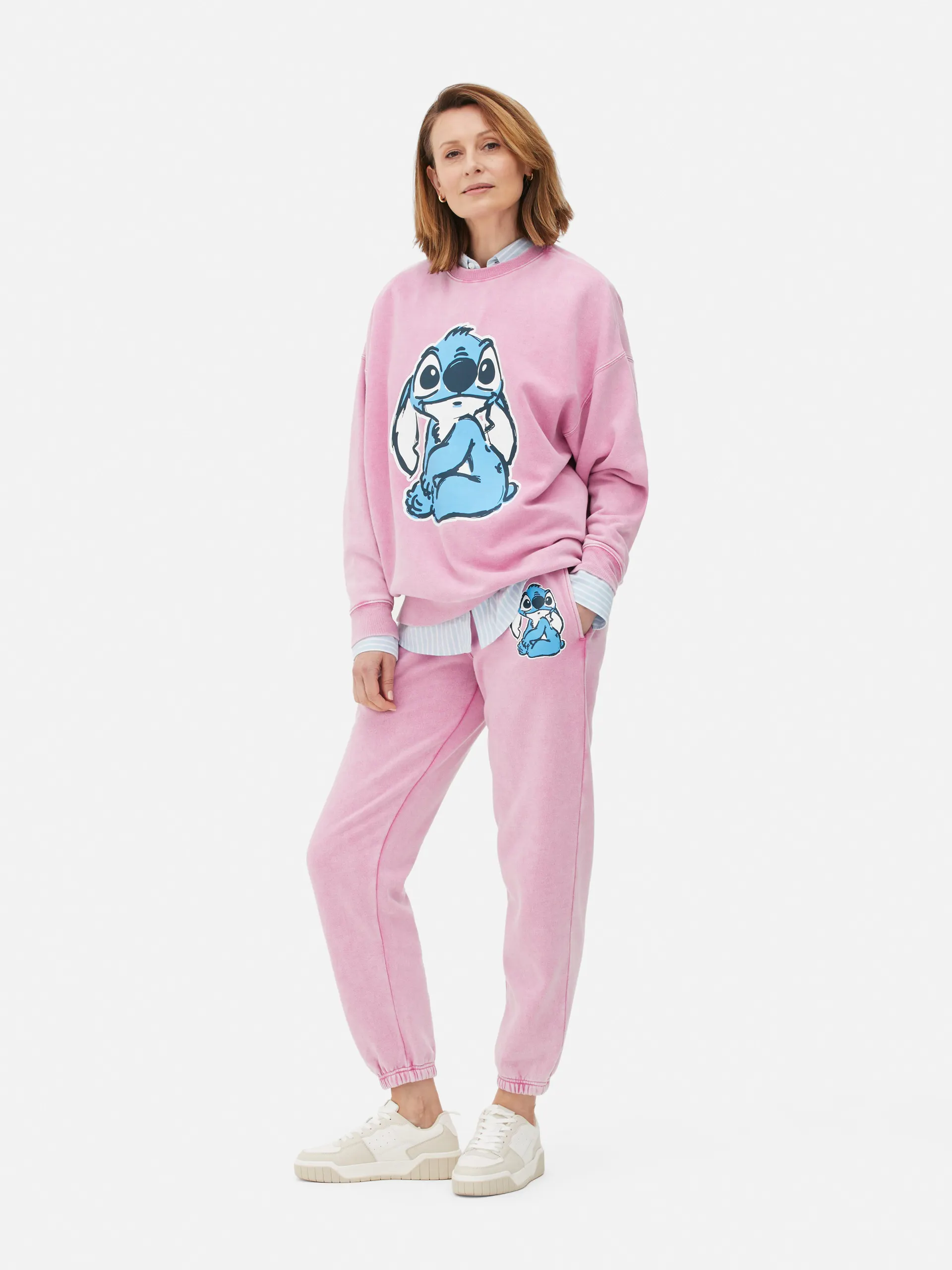 Camisola estampada coordenada Lilo & Stitch Disney