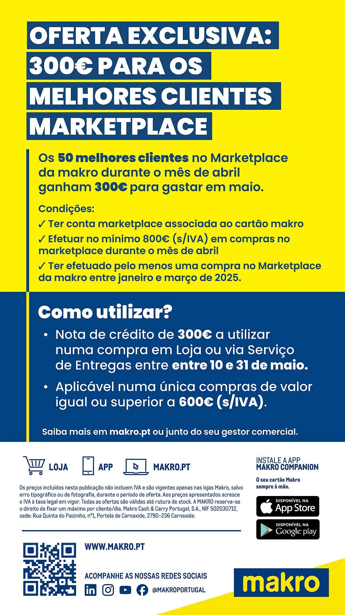 Folheto Folheto Makro de 31 de março até 7 de abril 2025 - Pagina 19