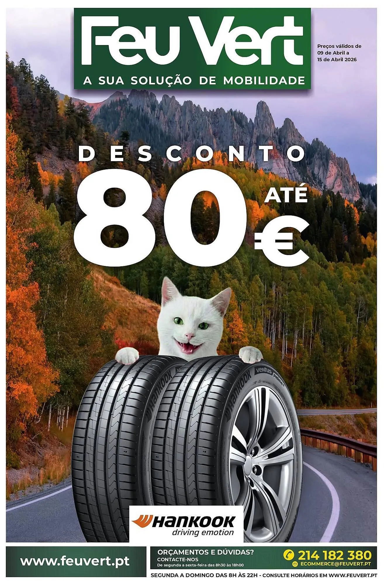 Folheto Folheto Feu Vert de 9 de abril até 15 de abril 2026 - Pagina 1