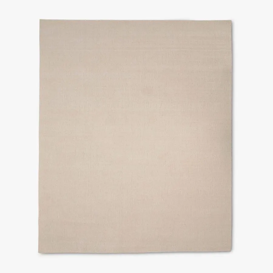 Tapete de viscose bege 140x200cm MIRA