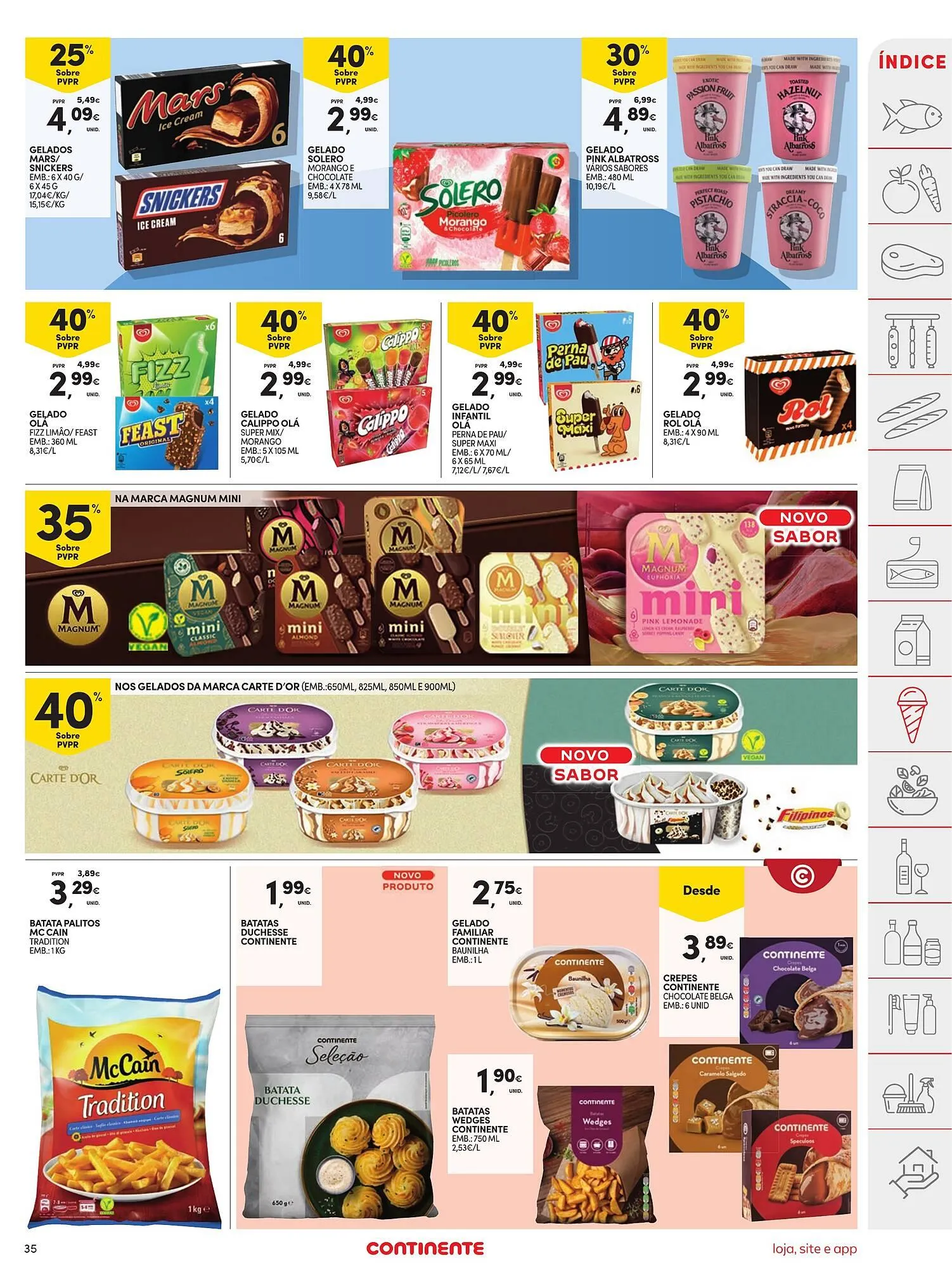Folheto Folheto Continente de 4 de fevereiro até 10 de fevereiro 2025 - Pagina 35