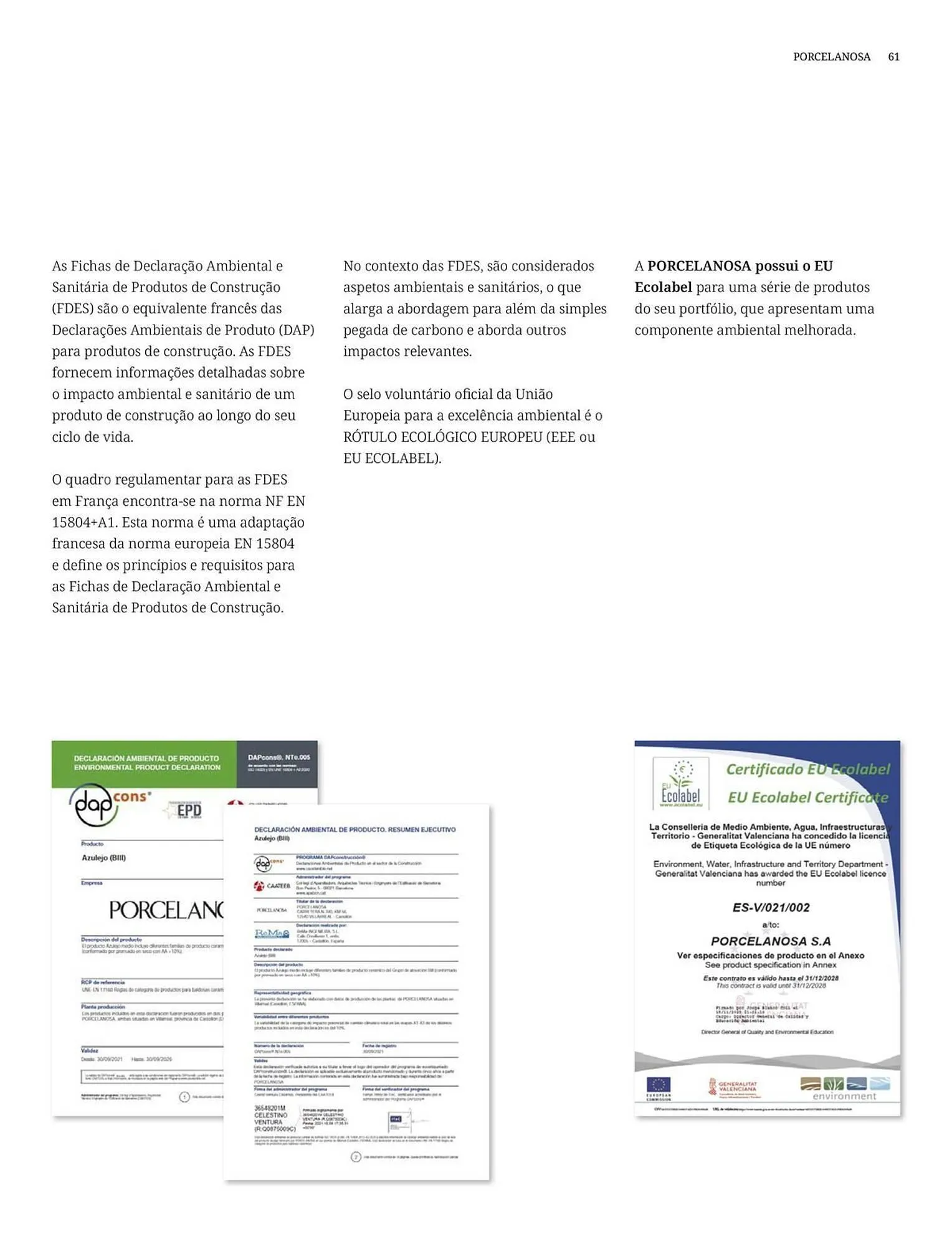 Folheto Catálogo Porcelanosa de 7 de janeiro até 31 de dezembro 2026 - Pagina 61