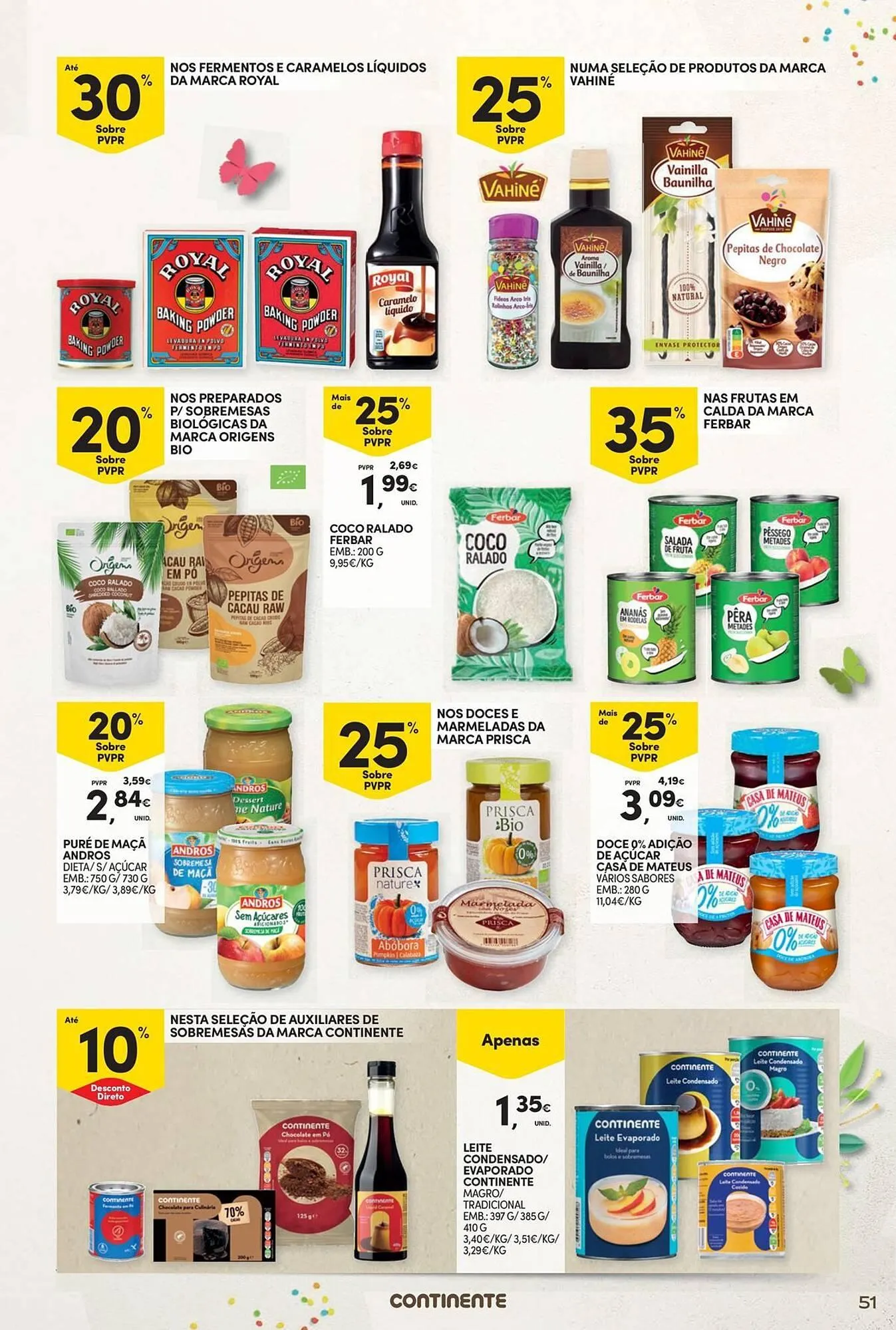 Folheto Folheto Continente de 1 de abril até 20 de abril 2025 - Pagina 51