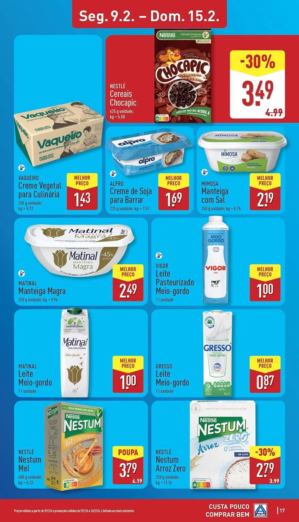 Folheto Folheto ALDI de 9 de fevereiro até 15 de fevereiro 2026 - Pagina 17