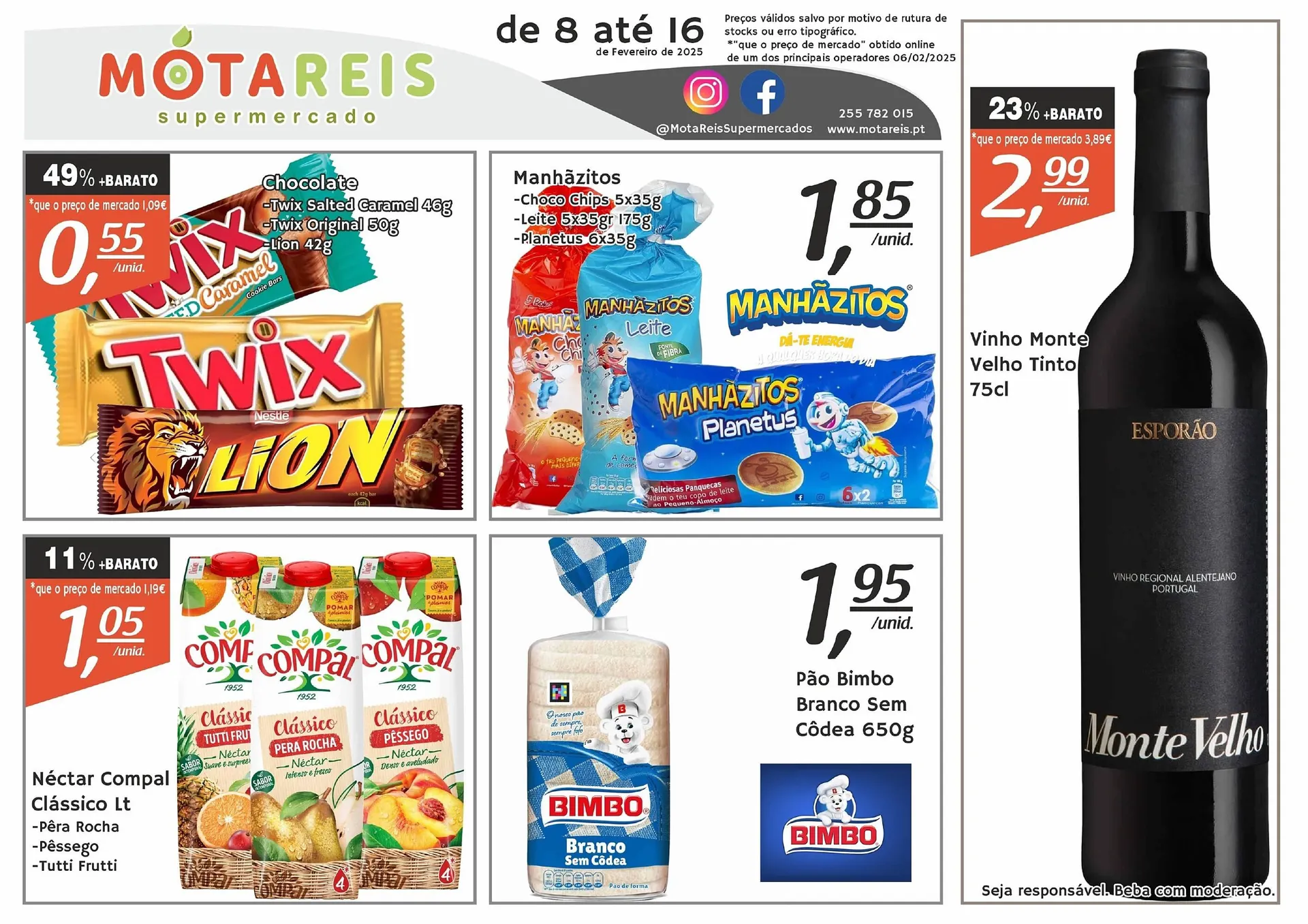 Folheto Mota Reis - 1